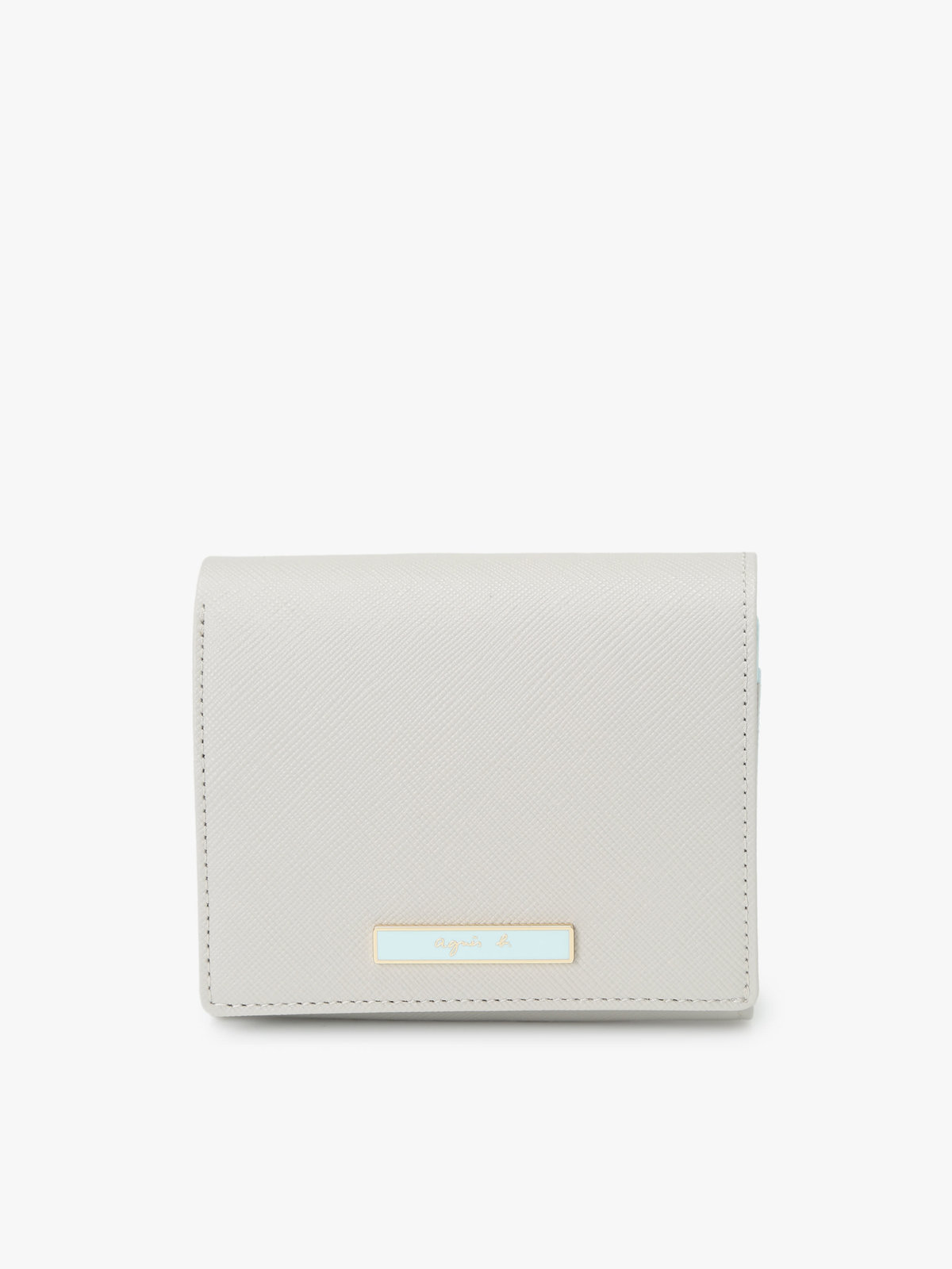 VOYAGE ウィメンズ バッグ＆ウォレット レザー 二つ折り ウォレット ”Erika” QAW05-01 グレー系その他