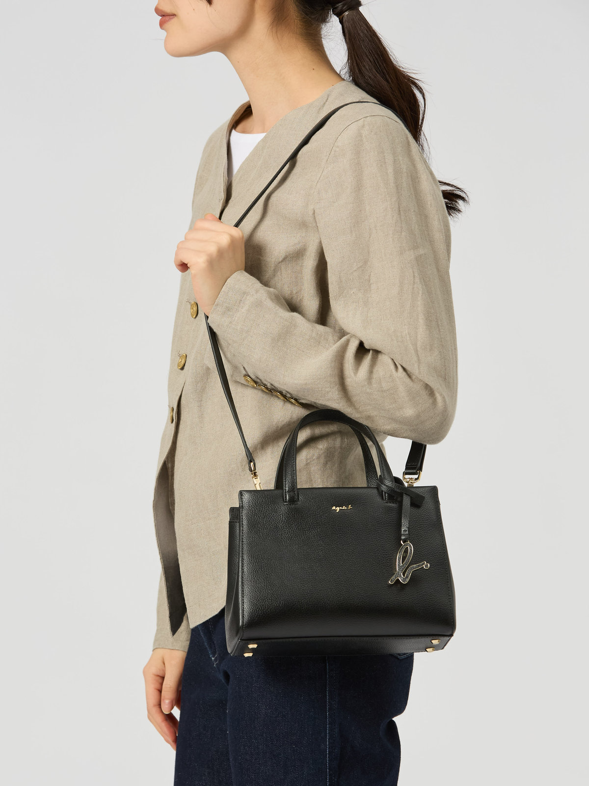 VOYAGE ウィメンズ バッグ＆ウォレット  sophie 2wayミニトートバッグ IS11H-06 ブラック