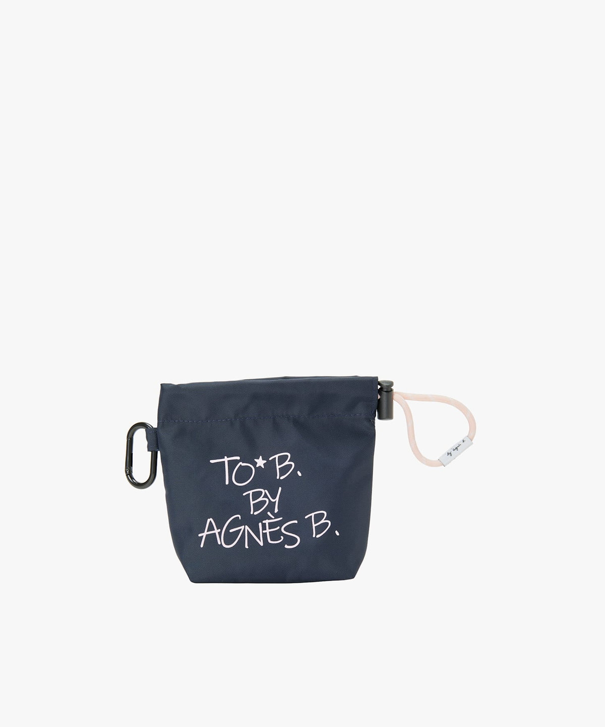 To b. by agnès b. マルチカラー ロゴ トート セット ネイビー