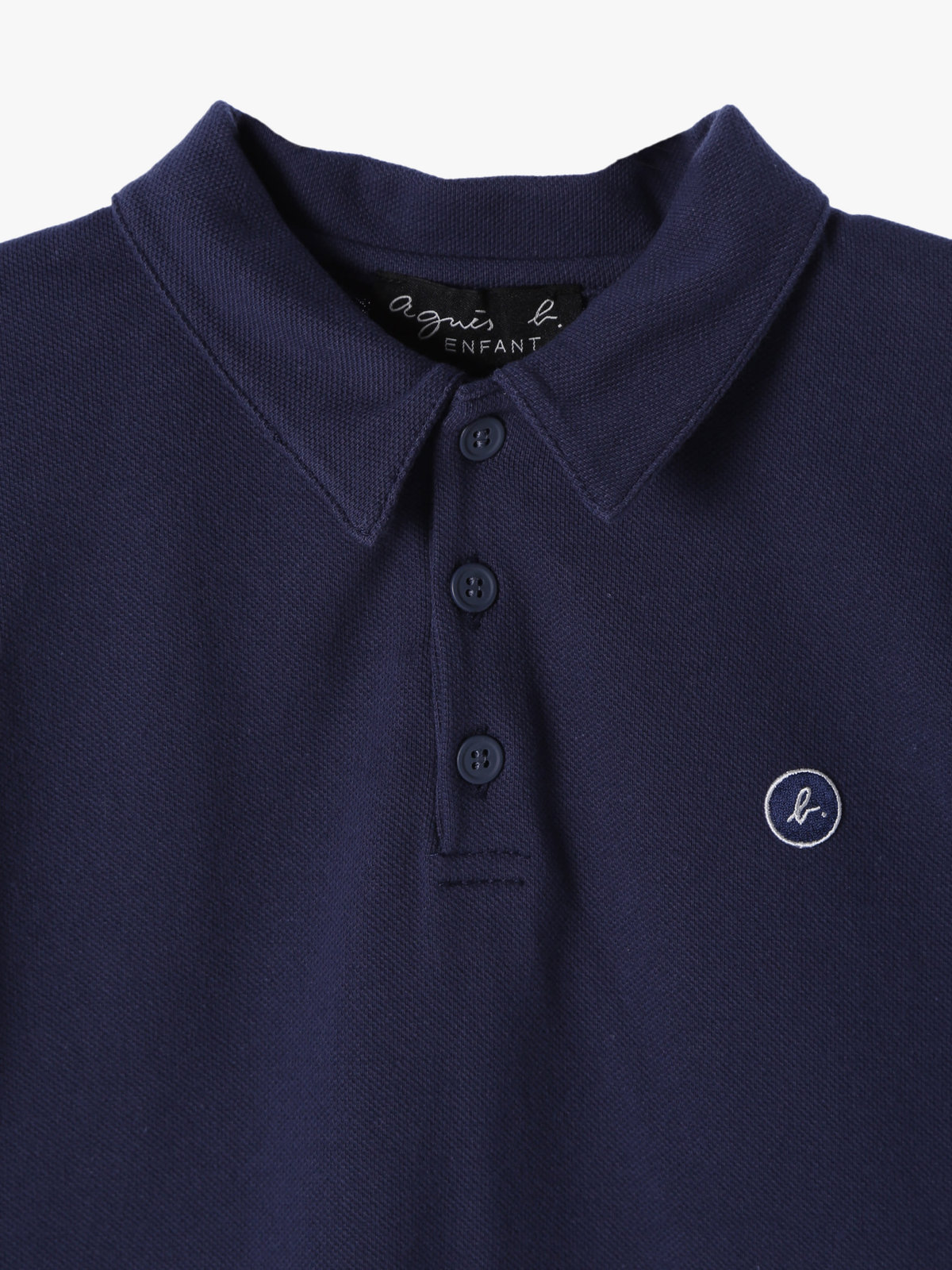 ENFANT ユニセックス K398 E POLO キッズ ポロシャツ ネイビー