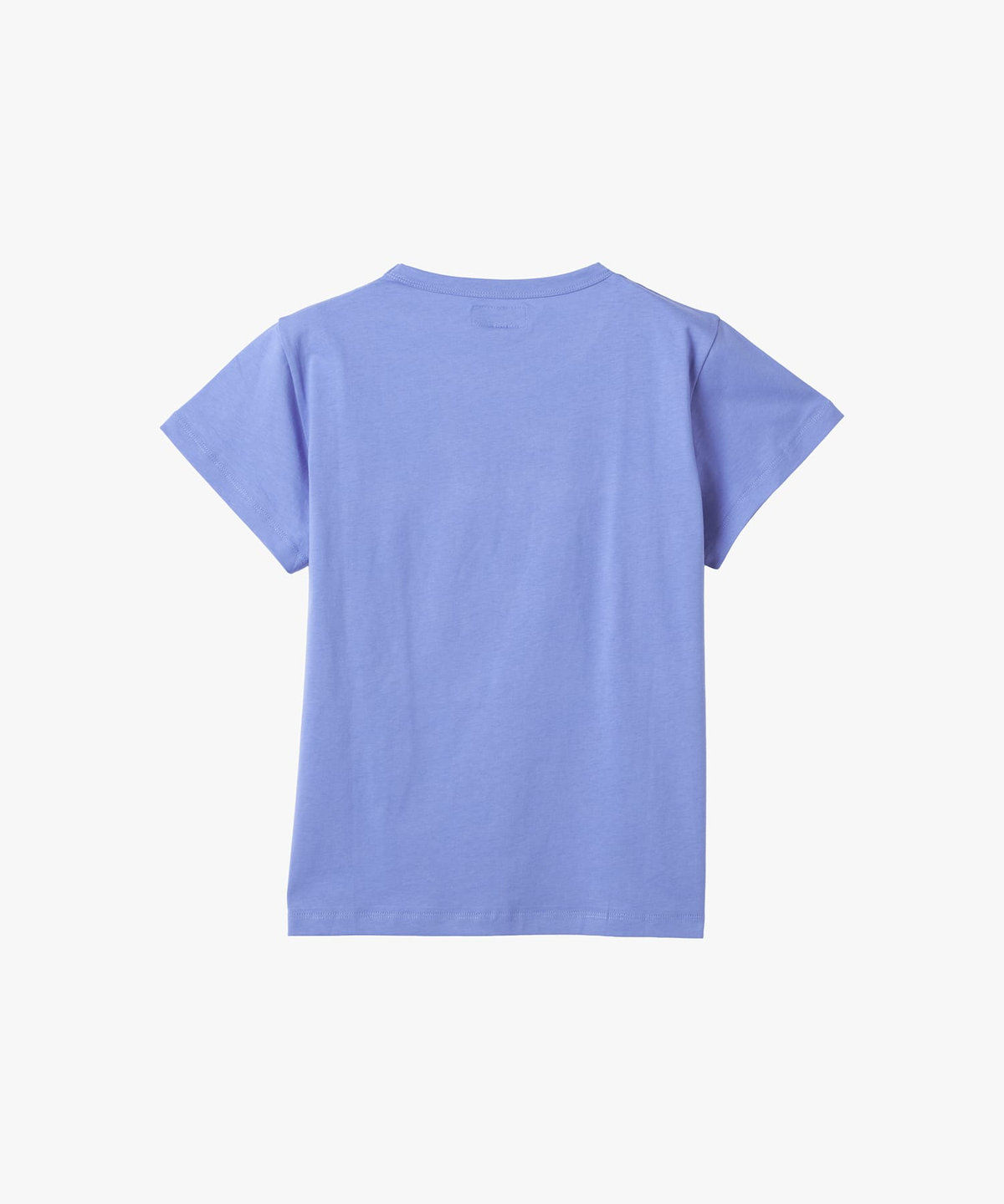 FEMME ウィメンズ "b."ロゴ ハート プリント コットン 半袖 Tシャツ "Brando" ブルー