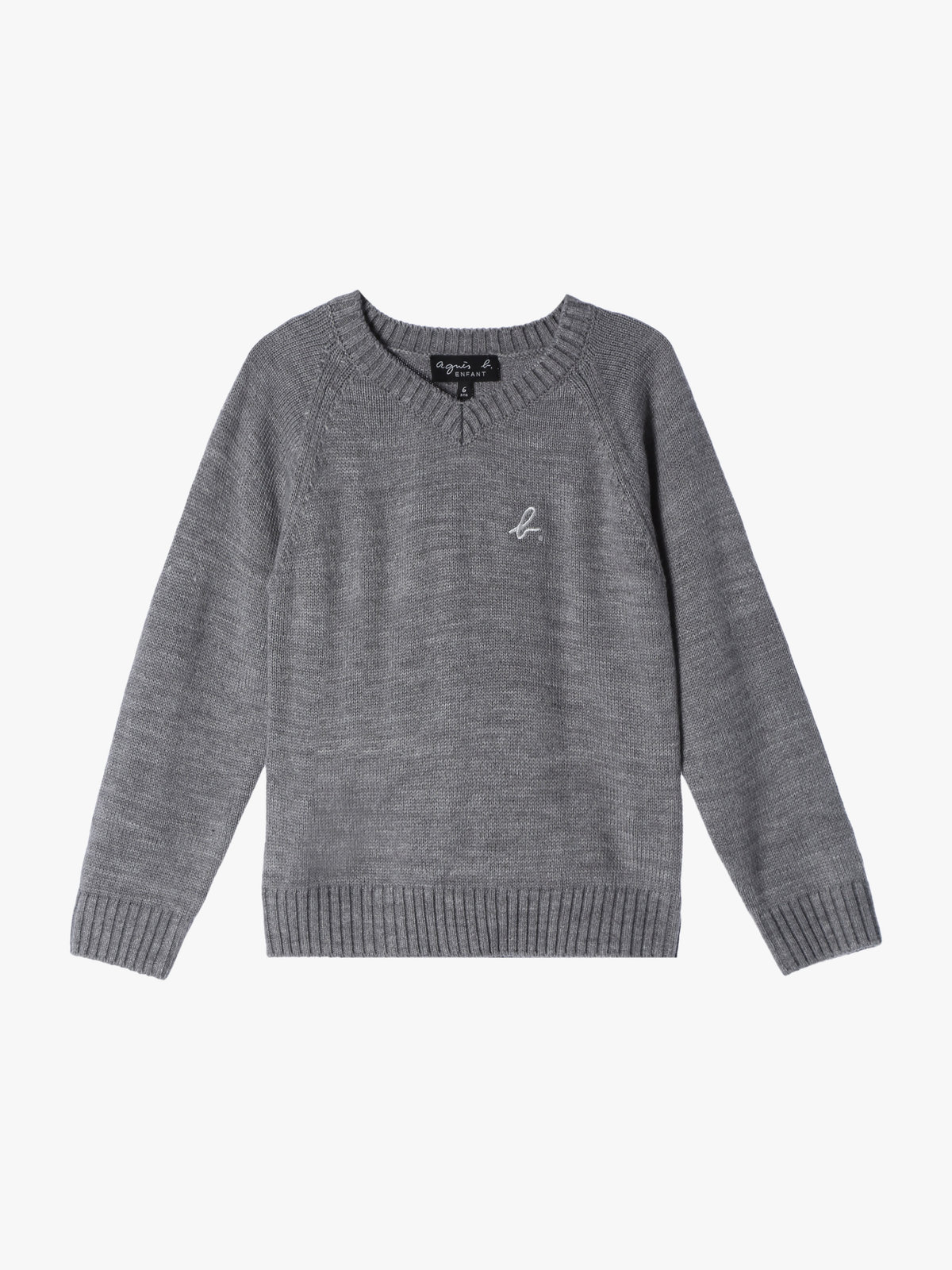 ENFANT ユニセックス キッズ プルオーバー グレー
