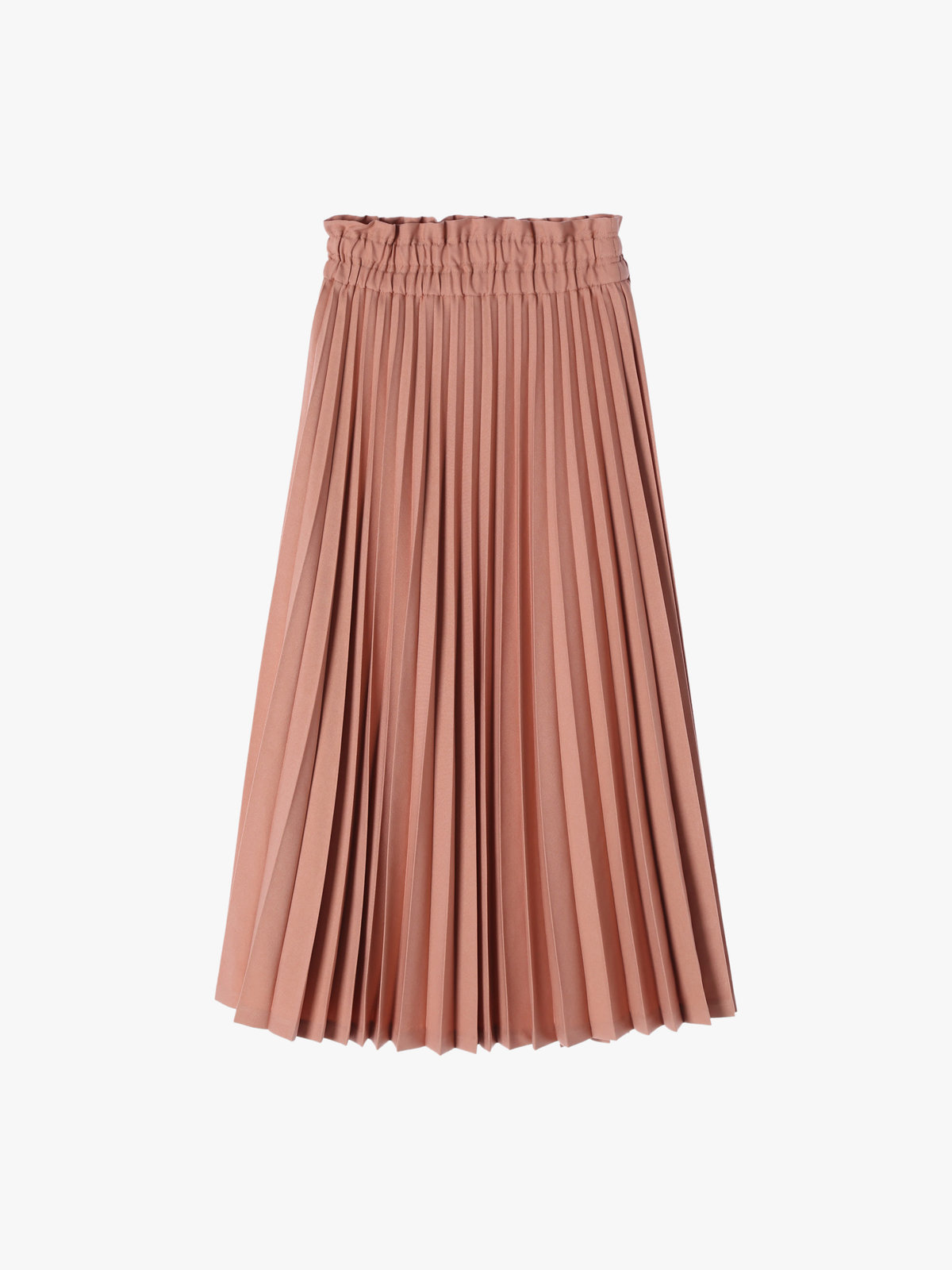 To b. by agnès b. 【Outlet】アコーディオンプリーツスカート オレンジ系その他