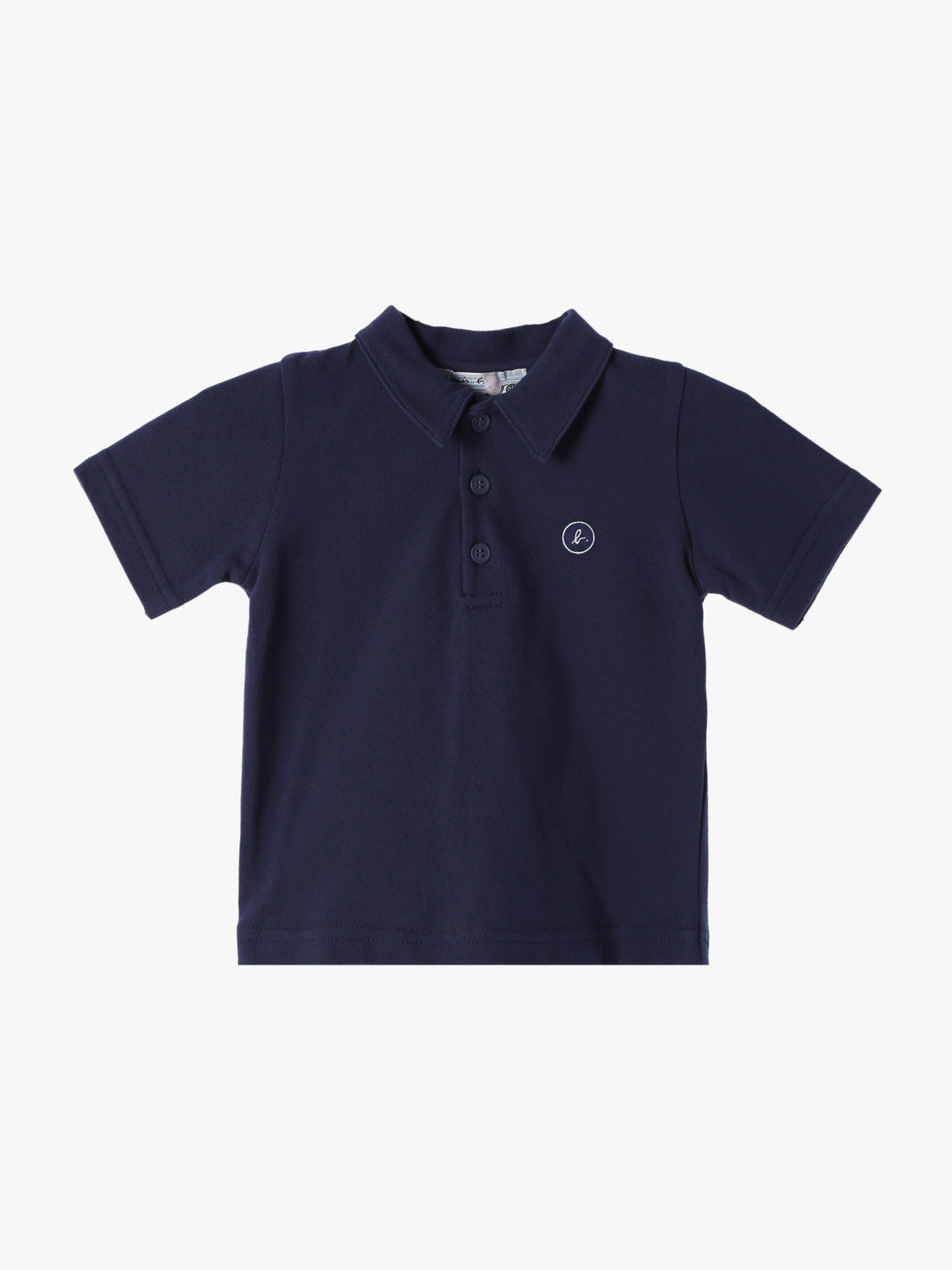 ENFANT ベビー K398 L POLO ベビー ポロシャツ ネイビー
