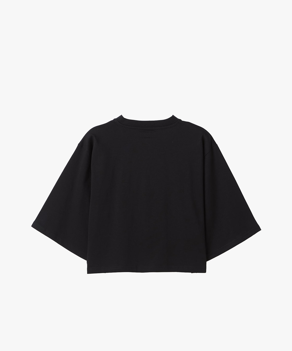 FEMME ウィメンズ アイコニック プリント コットン 5分袖 Tシャツ "Lezard" ブラック