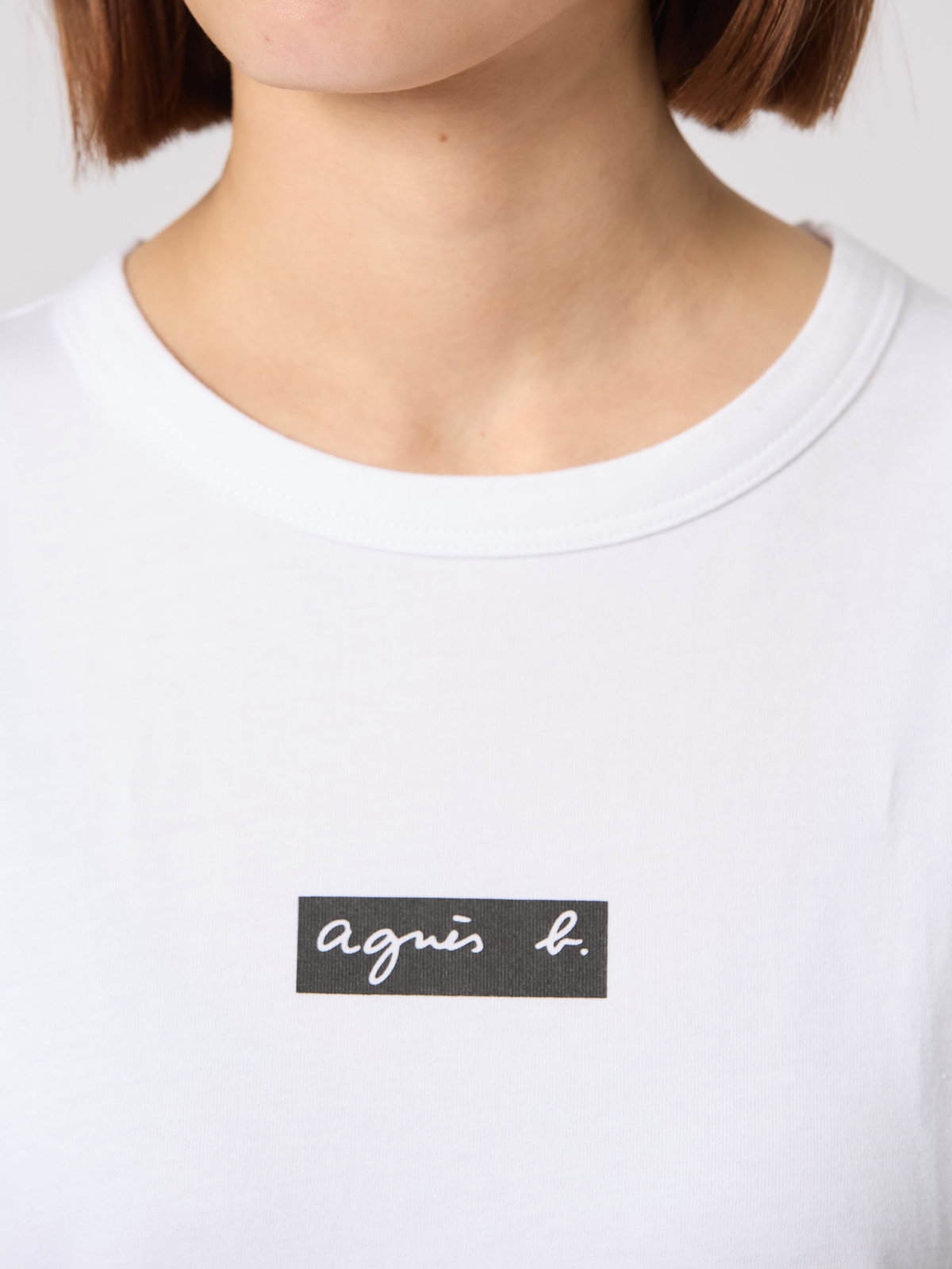 FEMME ウィメンズ 【Outlet】【ユニセックス】SEQ8 TS ボックスロゴTシャツ ホワイト