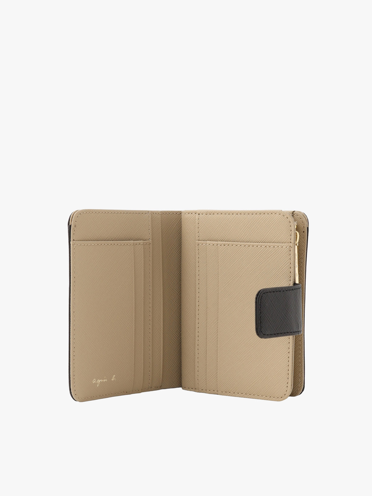 VOYAGE ウィメンズ バッグ＆ウォレット  レザー二つ折り ウォレット"Erika" QAW05-11 ブラック