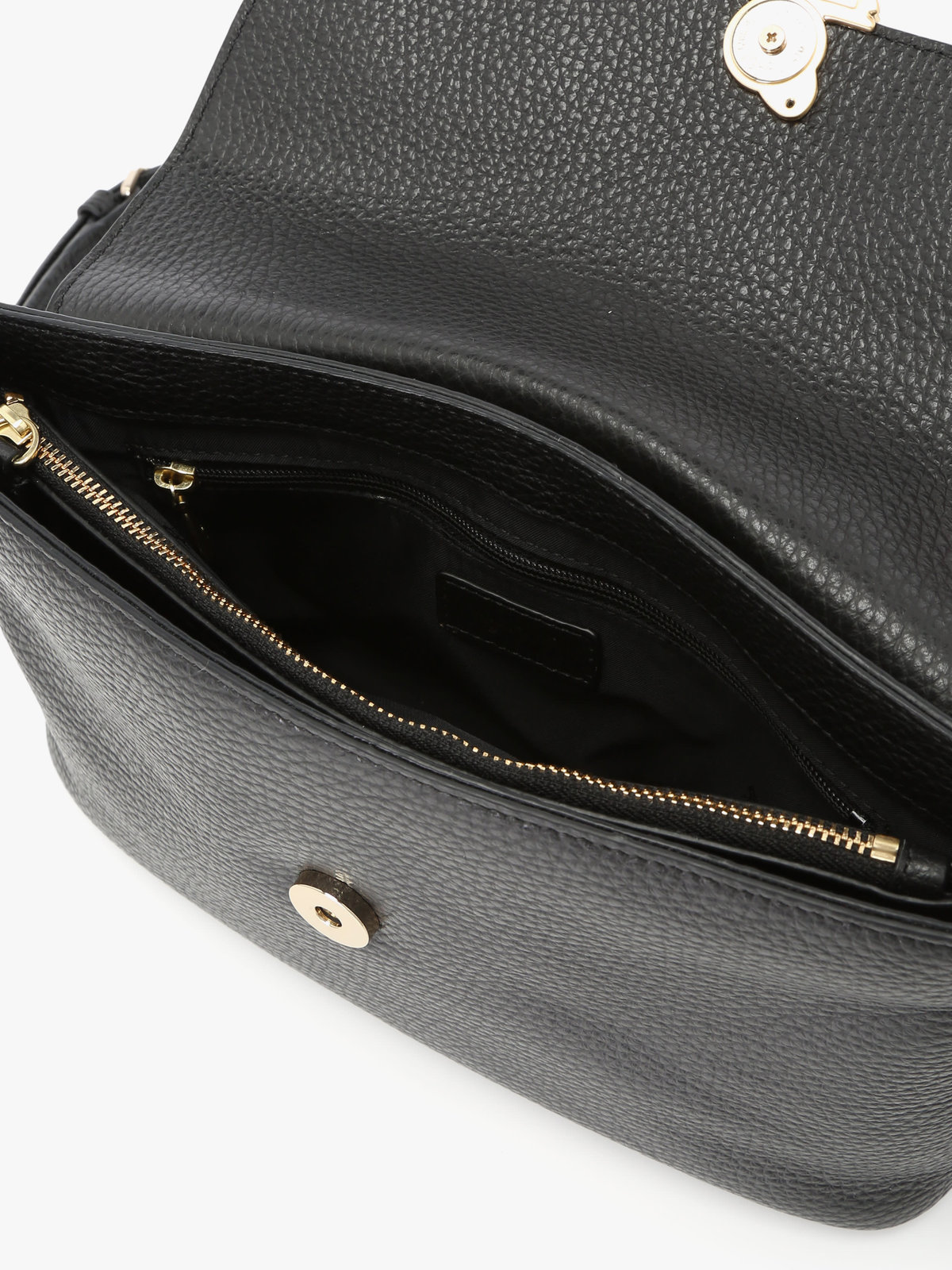 VOYAGE ウィメンズ バッグ＆ウォレット レザーショルダーバッグ "The b."  IS12F-10 ブラック