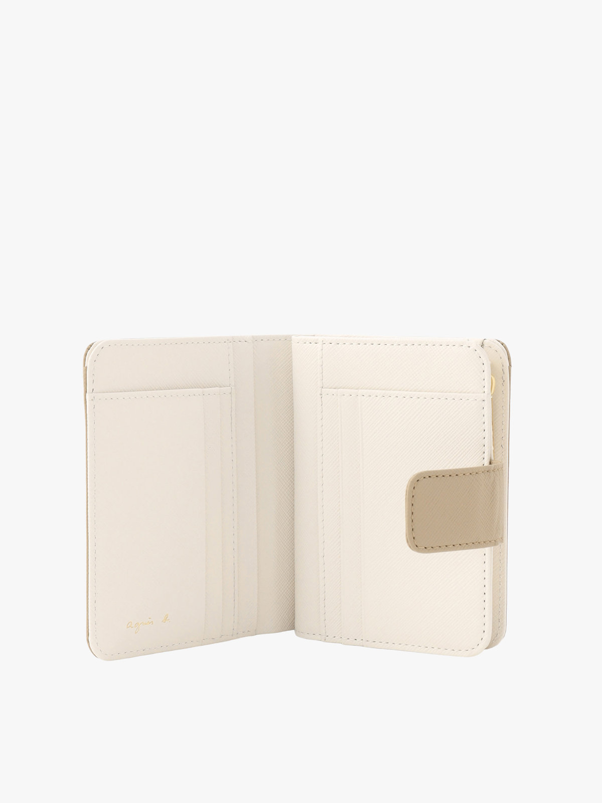 VOYAGE ウィメンズ バッグ＆ウォレット  レザー二つ折り ウォレット "Erika" QAW05-11 ベージュ