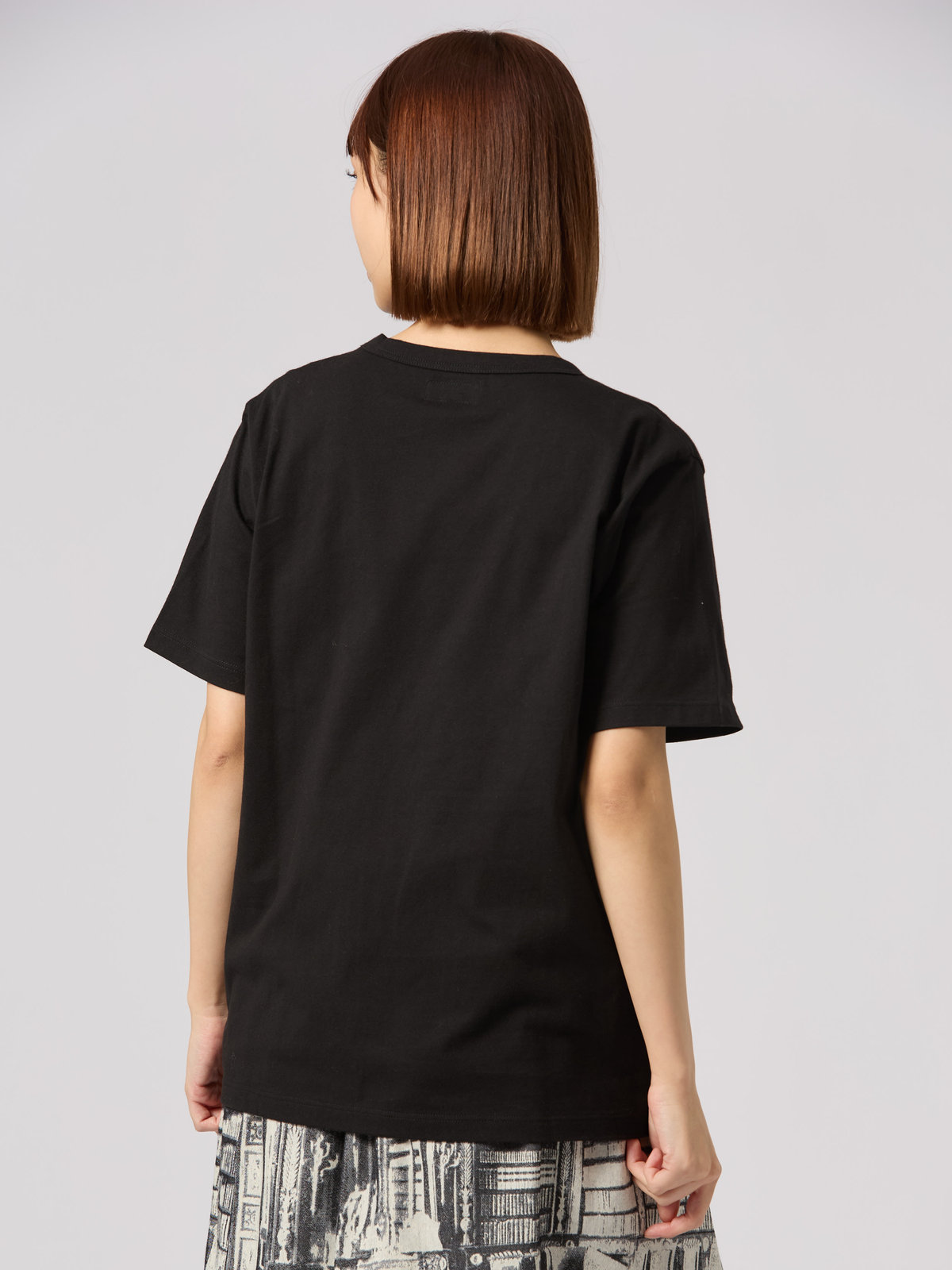 FEMME ウィメンズ 【Outlet】【ユニセックス】SEQ9 “3 rue du jour”ロゴTシャツ ブラック