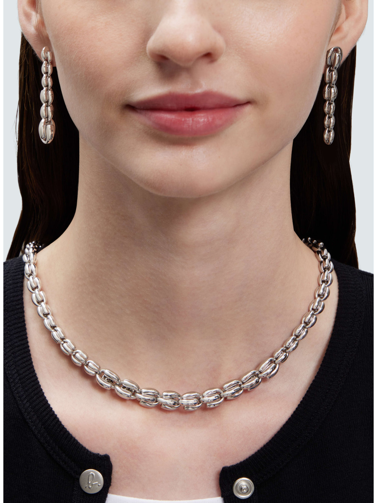 FEMME ウィメンズ 【Outlet】チェーン ネックレス "Iconic - Hollow Silver Chain" シルバー