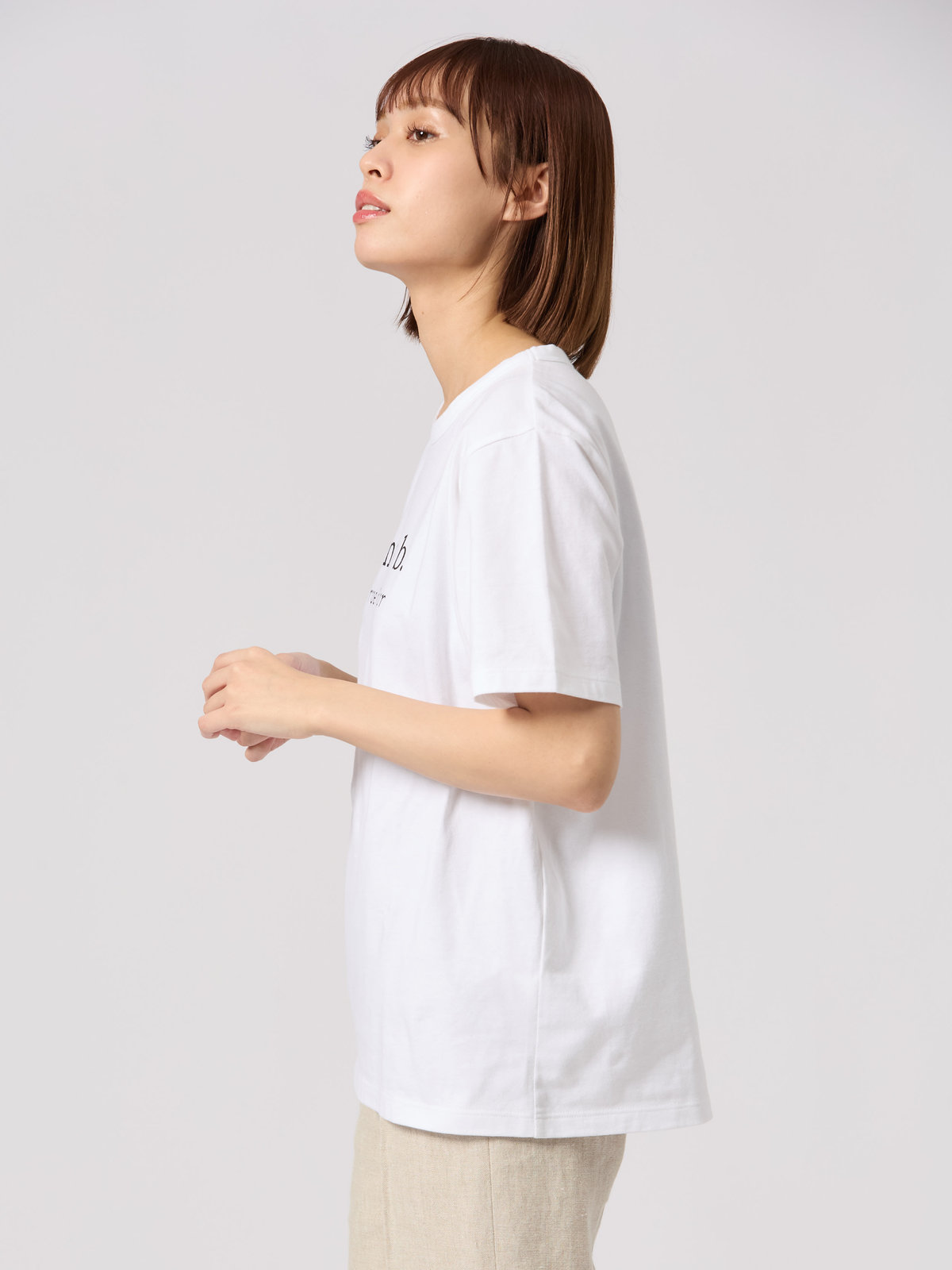 FEMME ウィメンズ 【Outlet】【ユニセックス】SEQ9 “3 rue du jour"ロゴTシャツ ホワイト