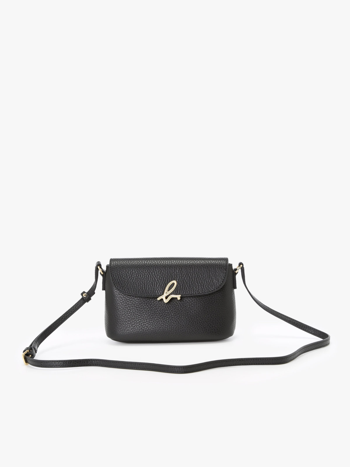 VOYAGE ウィメンズ バッグ＆ウォレット レザーショルダーバッグ  ”The b.”  IS12F-11 ブラック