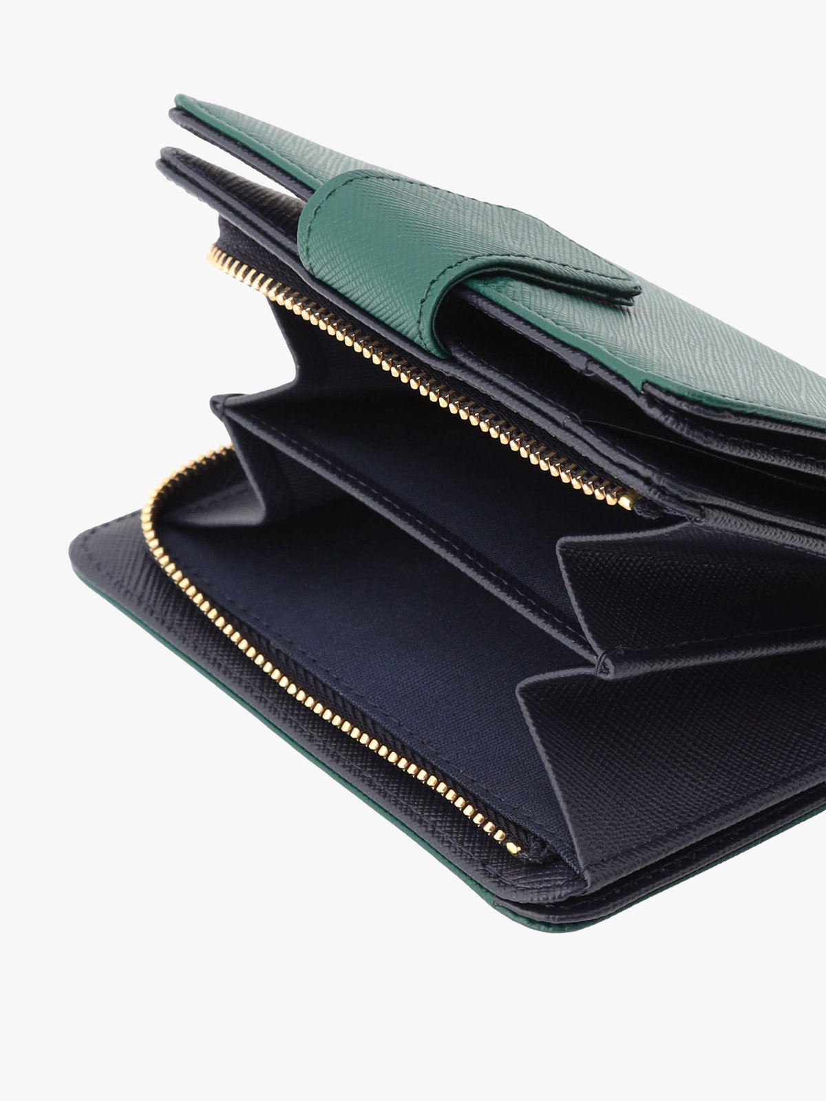 VOYAGE ウィメンズ バッグ＆ウォレット  レザー二つ折り ウォレット"Erika" QAW05-11 グリーン