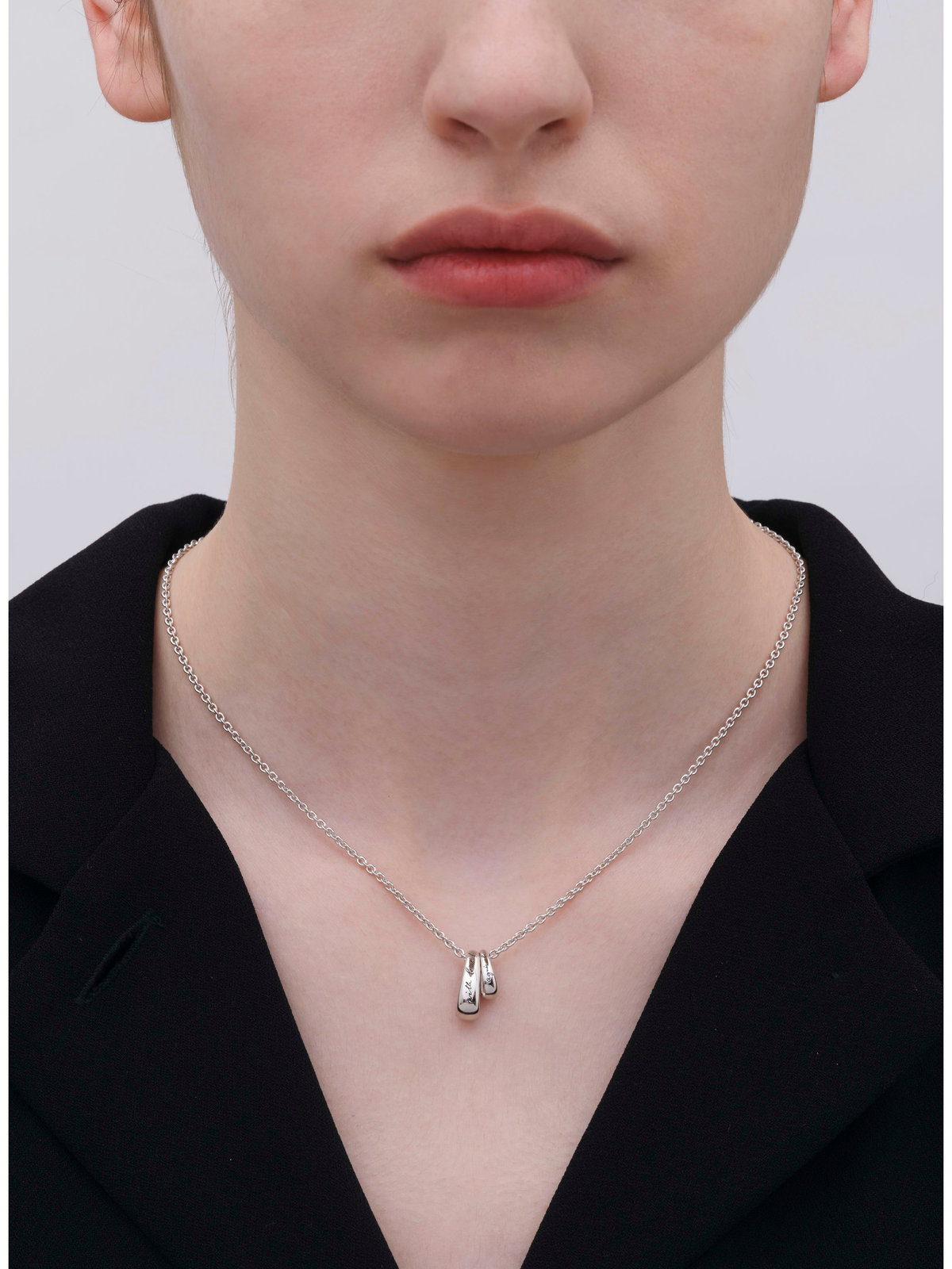 FEMME ウィメンズ ネックレス "Spiral Vibes" シルバー