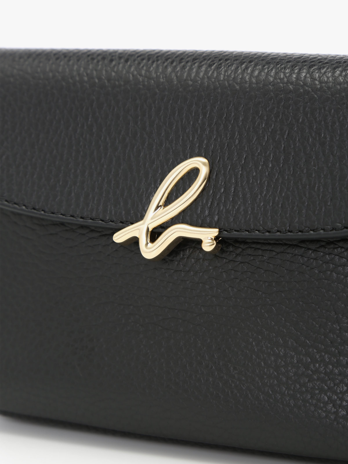 VOYAGE ウィメンズ バッグ＆ウォレット レザーショルダーバッグ  ”The b.”  IS12F-11 ブラック