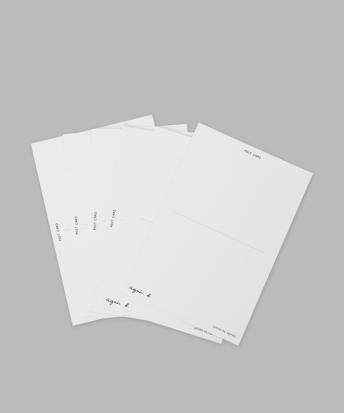 CAFE POST CARD 6P SET ポストカード6Pセット マルチ