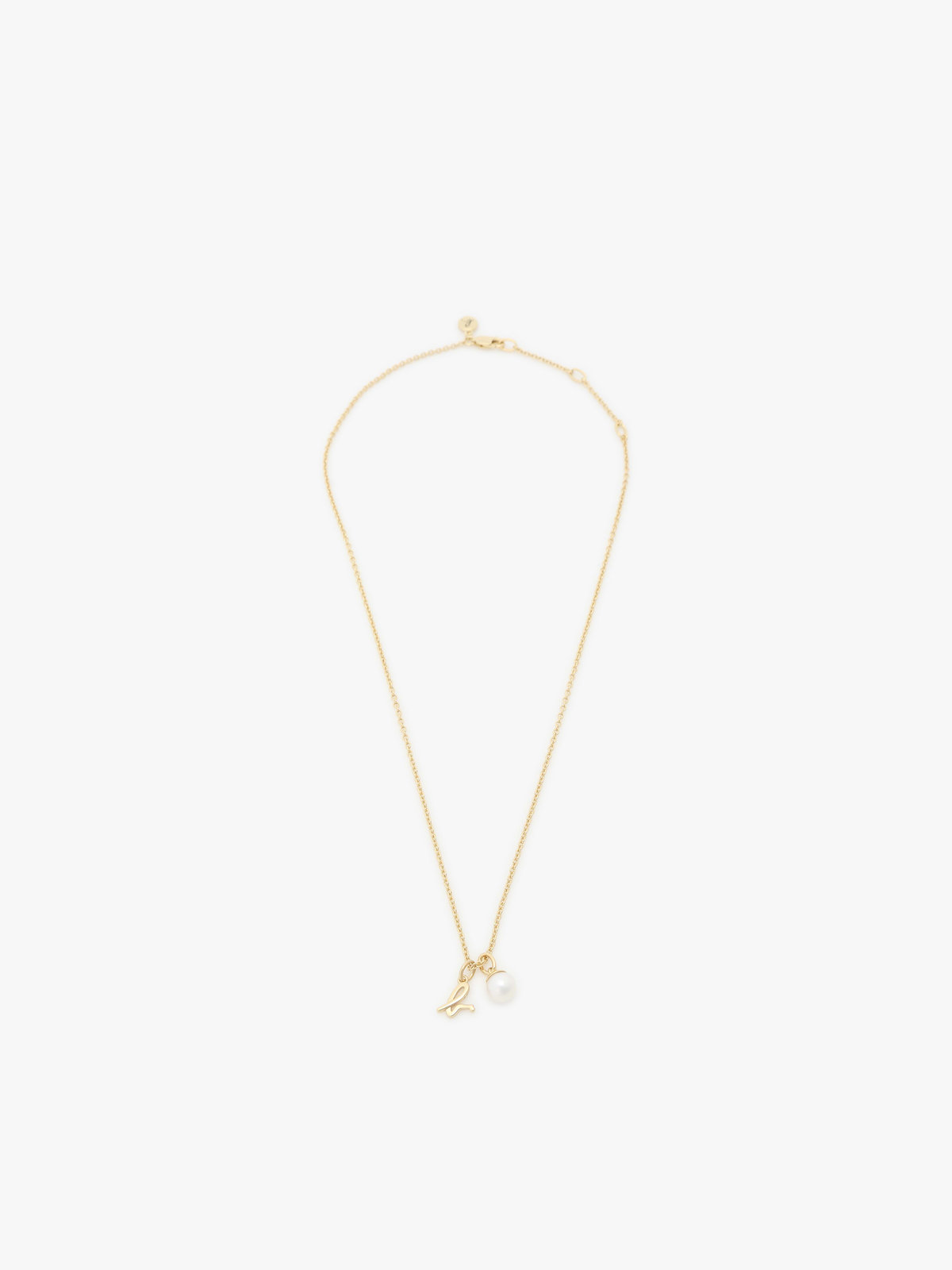 FEMME ウィメンズ ストーンネックレス ”Pearl” ホワイト