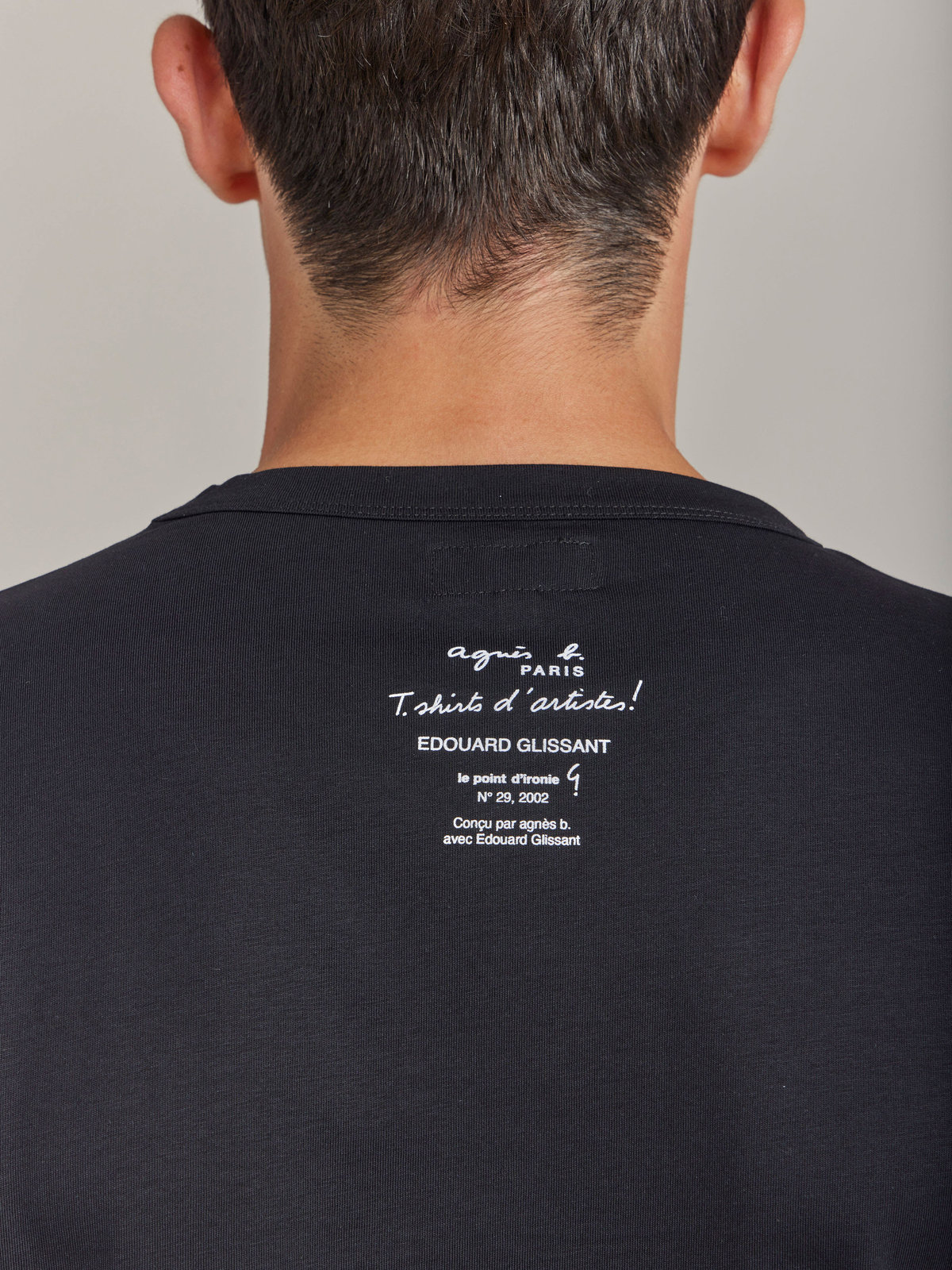 FEMME ウィメンズ SES8 TS アーティストTシャツ Edouard Glissant ブラック