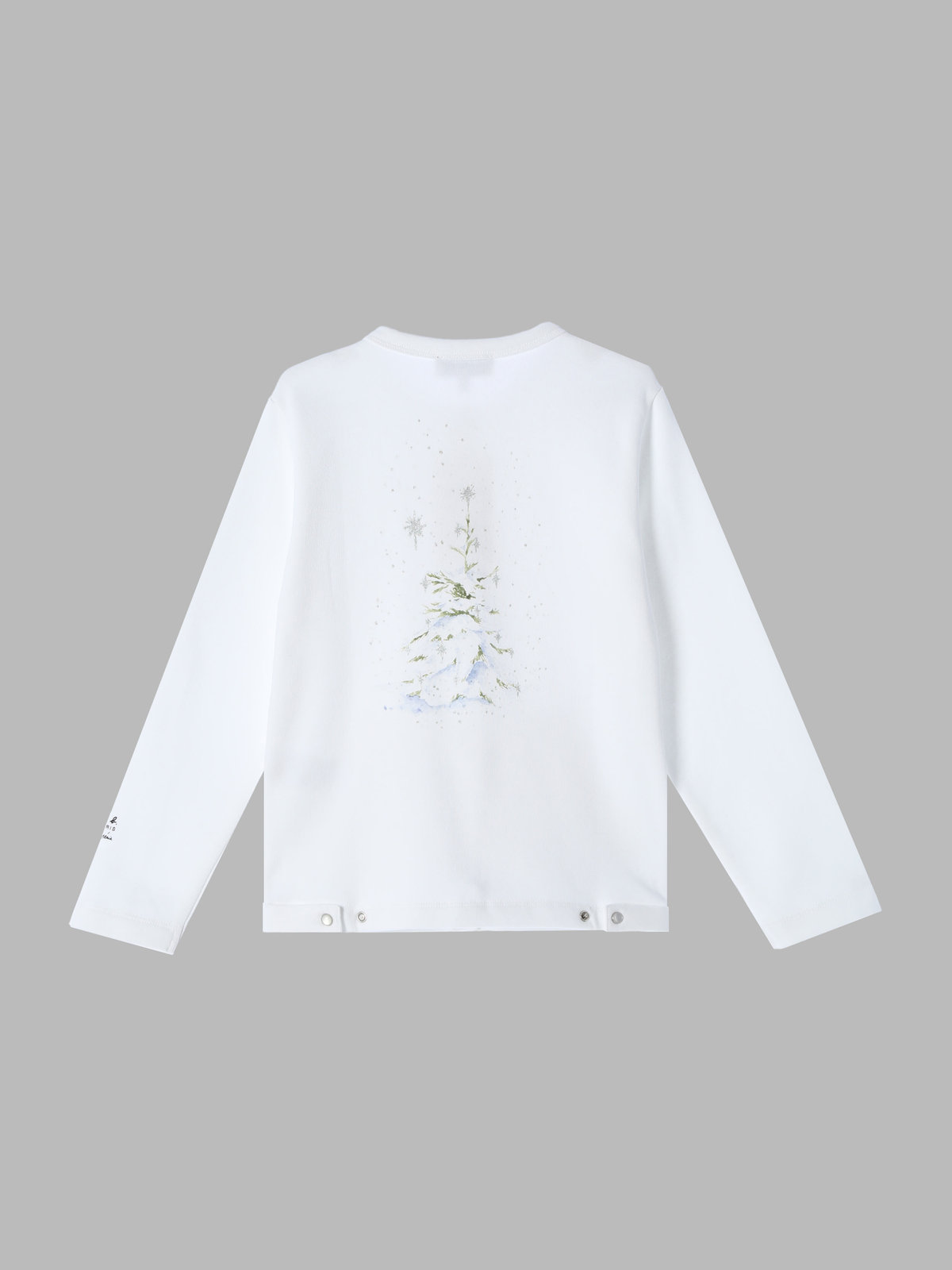 ENFANT ユニセックス 【Outlet】SES7 E CARDIGAN キッズ アーティスト カーディガンプレッション MA ZA SI ホワイト