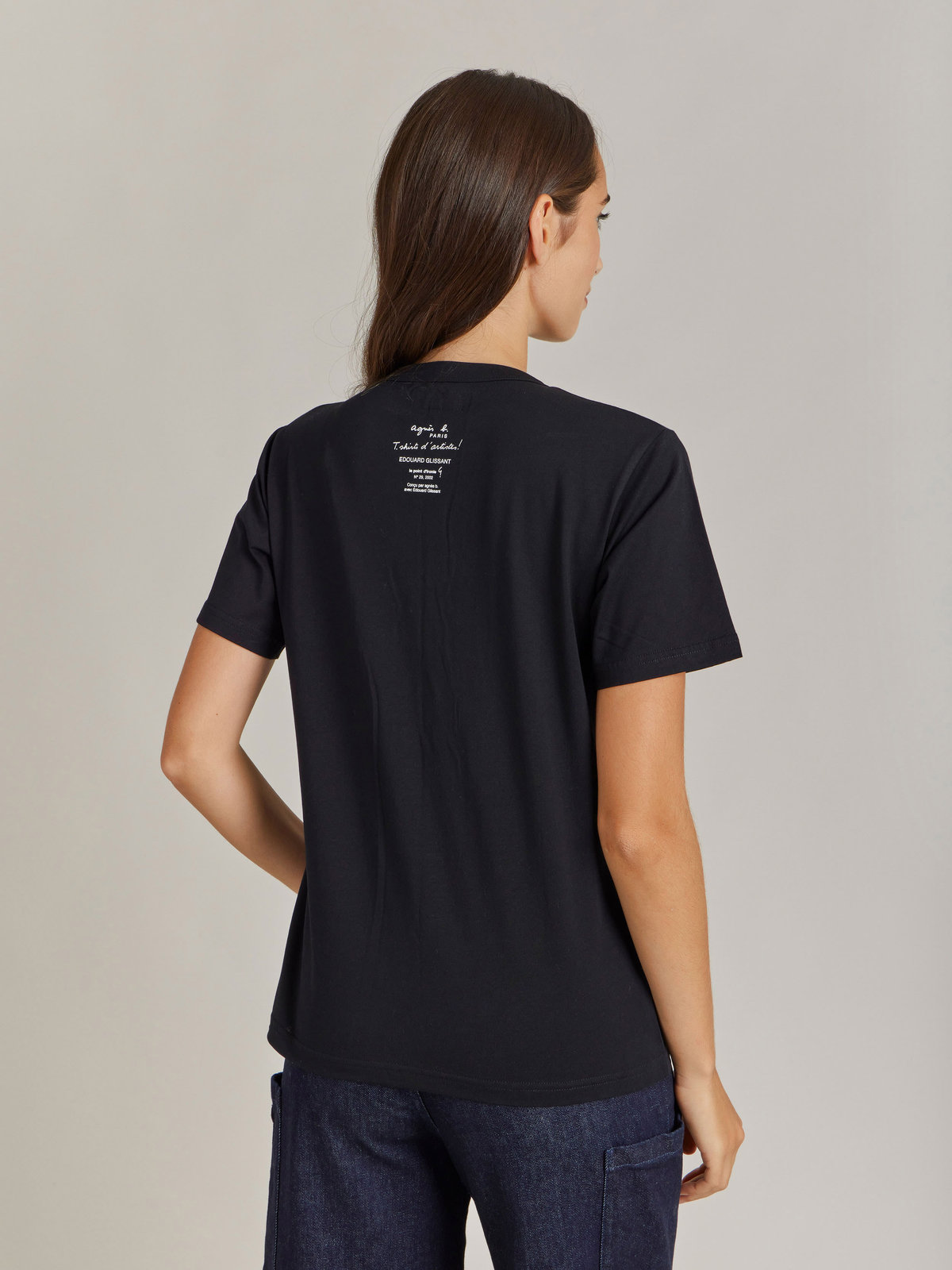 FEMME ウィメンズ SES8 TS アーティストTシャツ Edouard Glissant ブラック