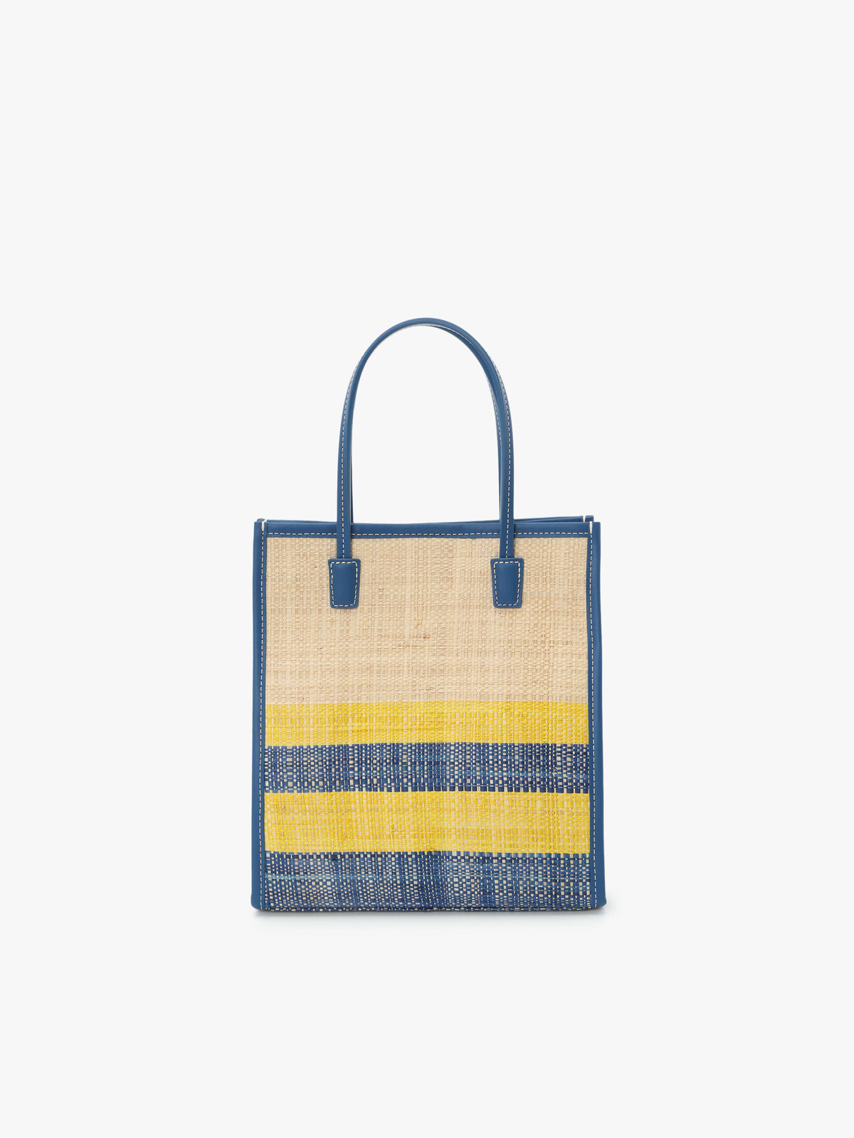 VOYAGE ウィメンズ バッグ＆ウォレット ラフィア スモール トートバッグ WAX35-01 ネイビー