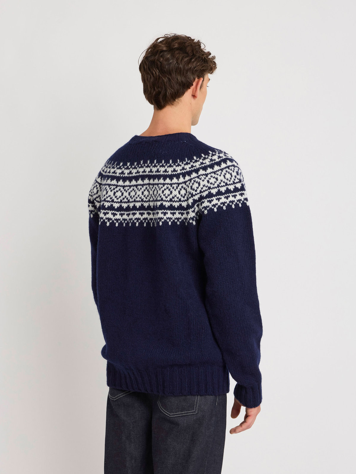 HOMME メンズ 【Outlet】メンズ プルオーバー ブルー系その他