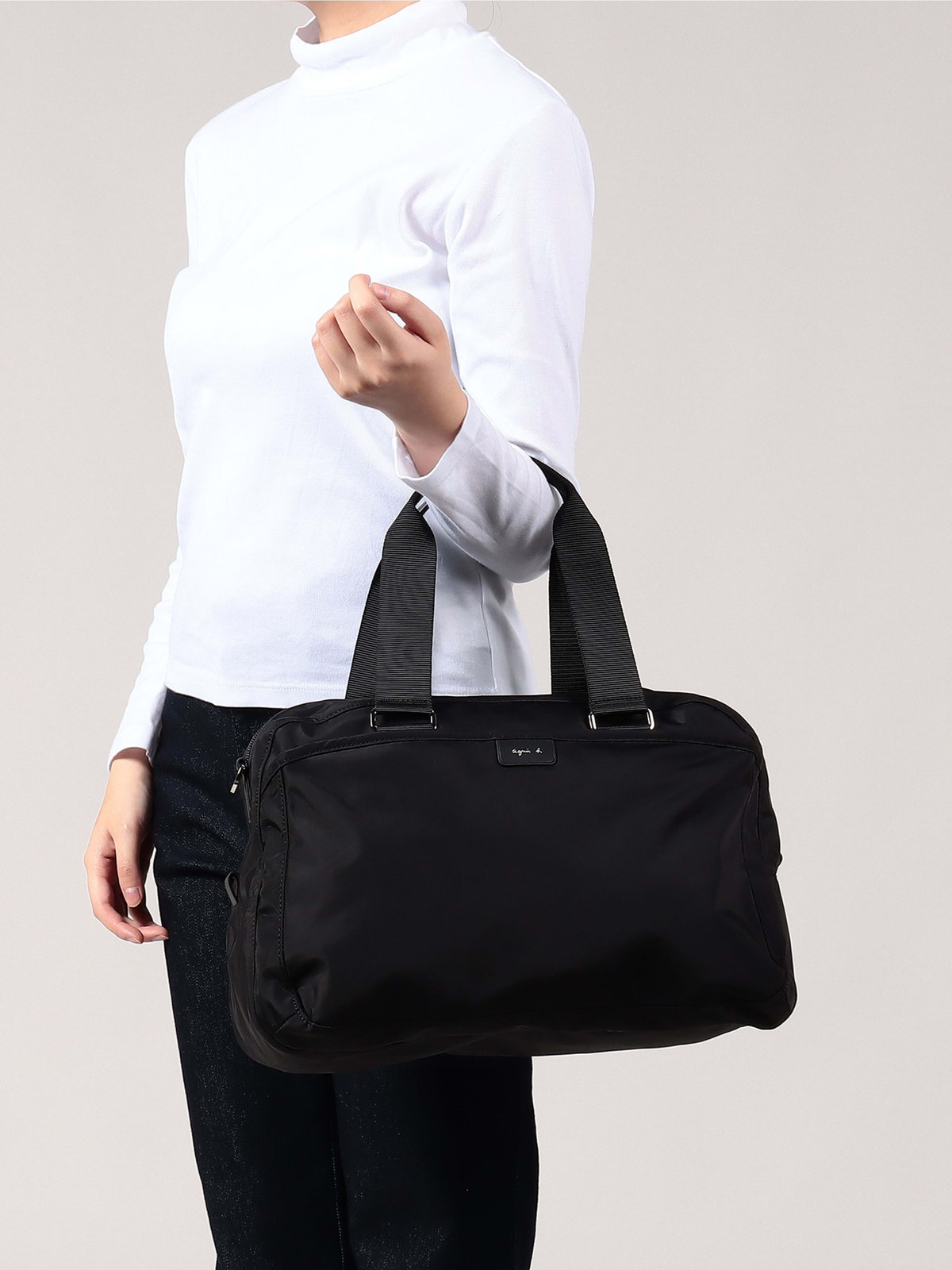 VOYAGE ウィメンズ バッグ＆ウォレット ナイロン 2wayボストンバッグ "My bag" RAT01-01 ブラック