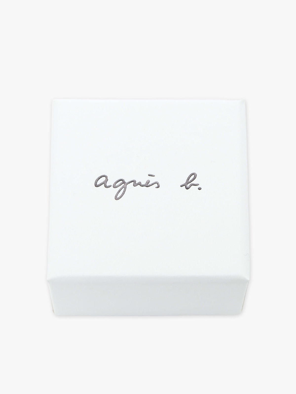 FEMME ウィメンズ ”b.”ロゴ スター & パール スタッド ピアス ”Canopy” ゴールド