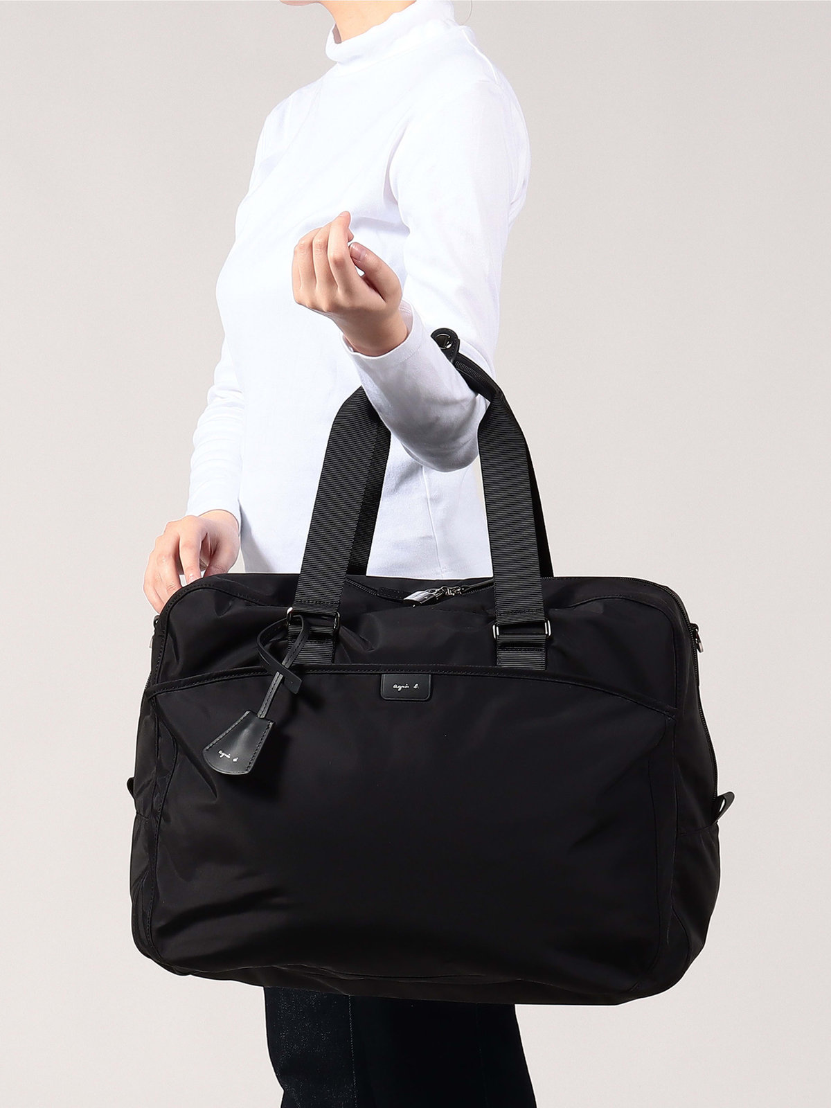 VOYAGE ウィメンズ バッグ＆ウォレット ナイロン 2wayボストンバッグ "My bag" RAT01-02 ブラック