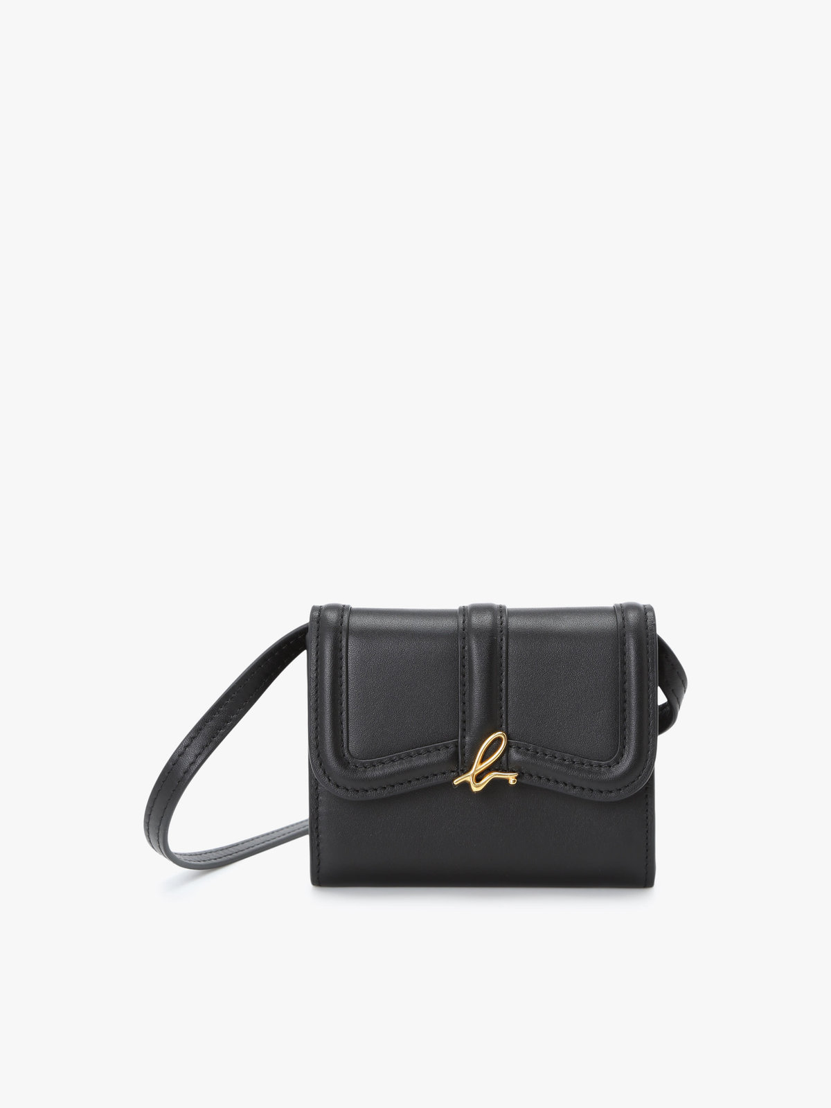 VOYAGE ウィメンズ バッグ＆ウォレット 【Outlet】レザー 財布ショルダー"Ingrid" ZAW03-04 ブラック