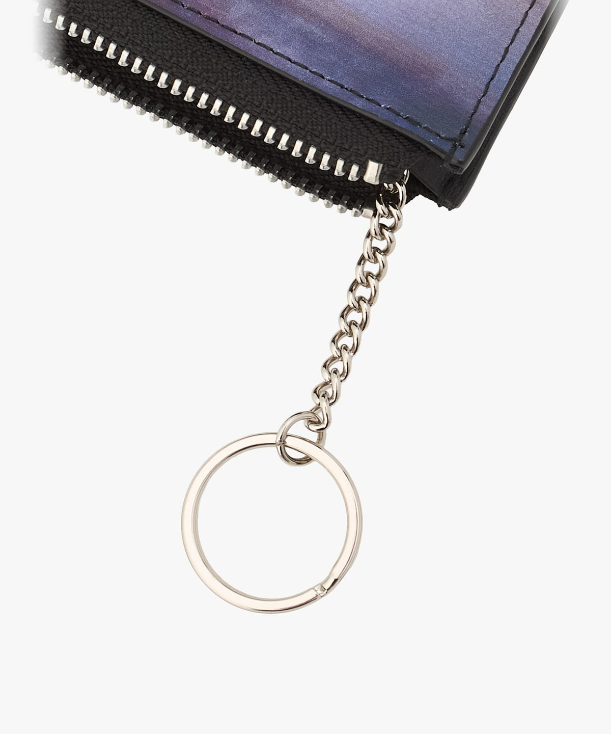 VOYAGE メンズ バッグ＆ウォレット フォトプリント レザー カードケース "Yvon" ZAH04A-04 パープル系その他