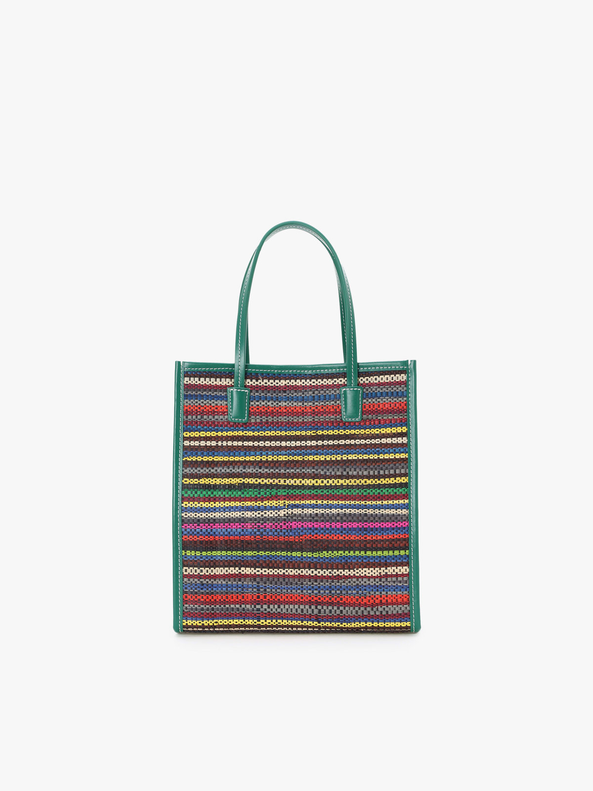 VOYAGE ウィメンズ バッグ＆ウォレット ラフィア スモール トートバッグ (WAX35-01) グリーン