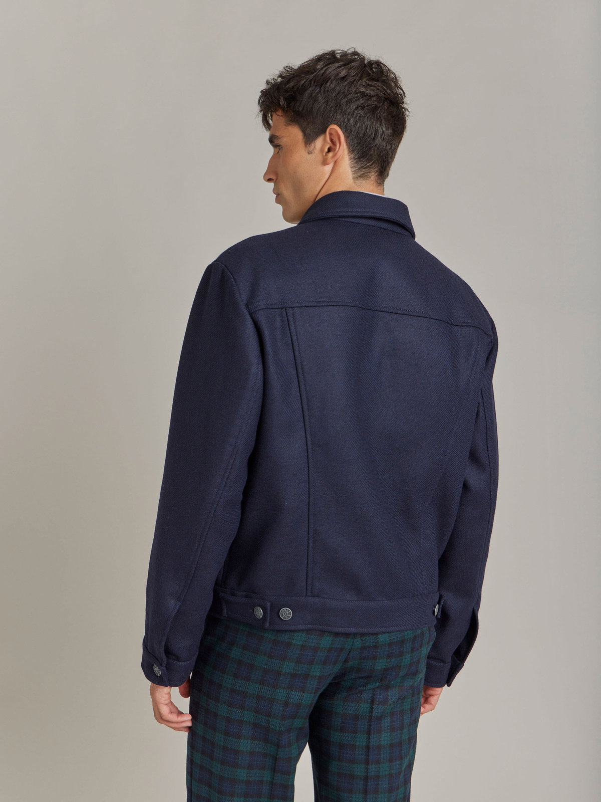 HOMME メンズ 【Outlet】TV51 BLOUSON ブルゾン ネイビー