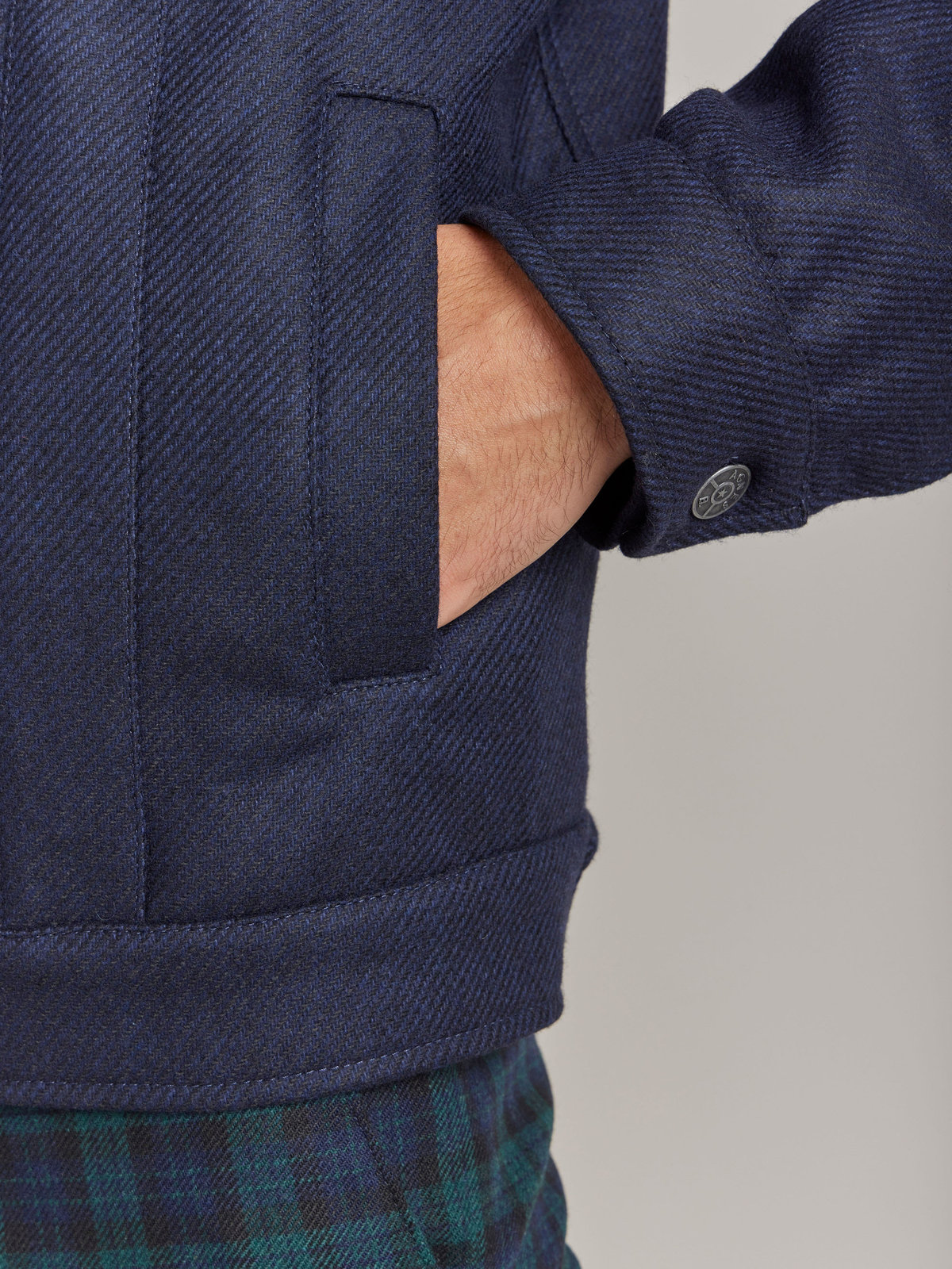 HOMME メンズ 【Outlet】TV51 BLOUSON ブルゾン ネイビー