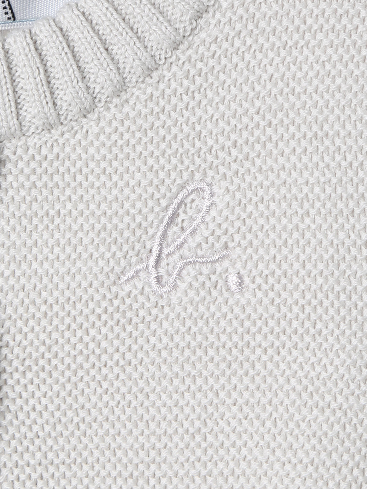 ENFANT ベビー ベビー "b." ロゴ コットン ノースリーブ ニット ベスト グレー系その他