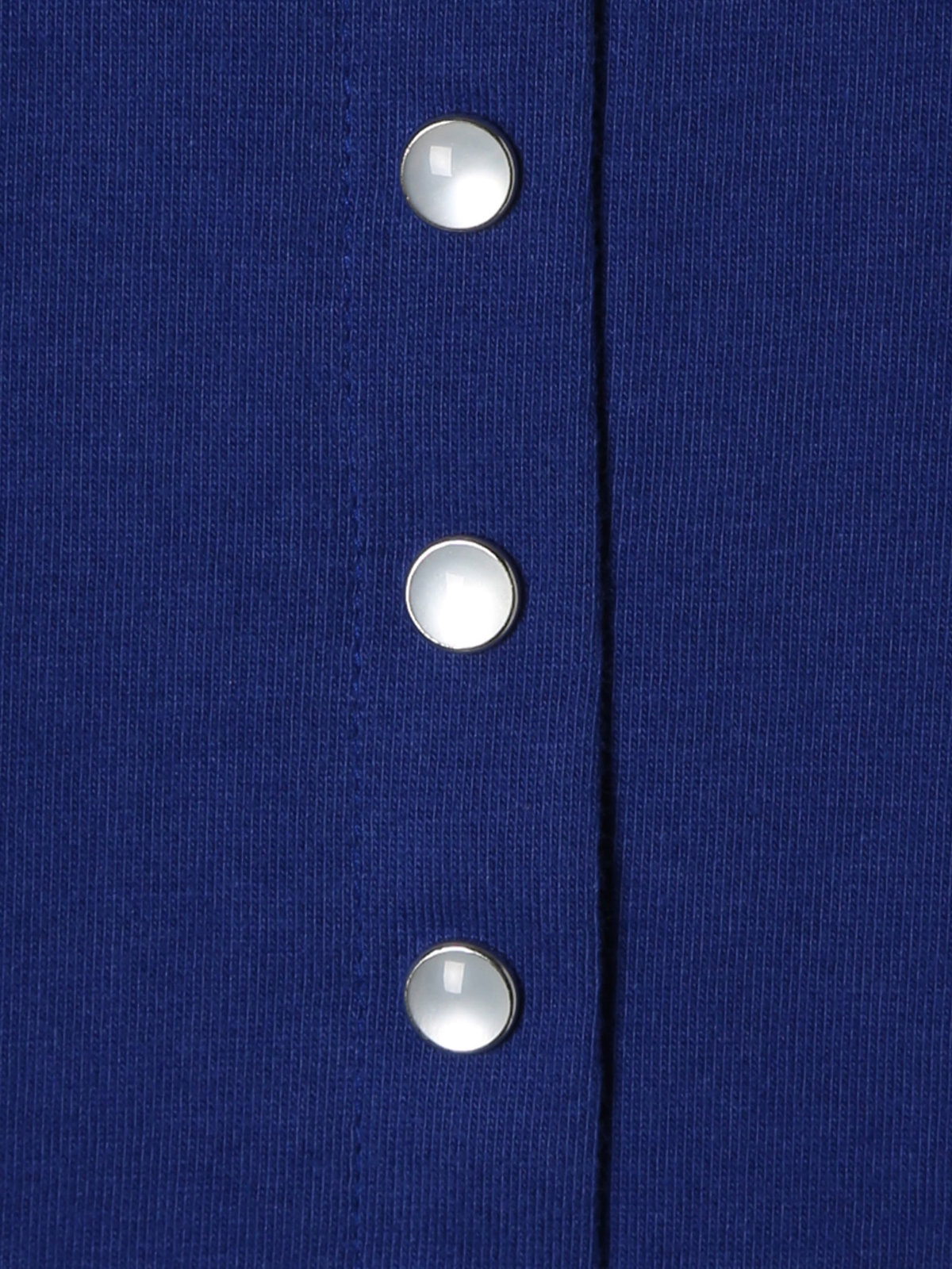 ENFANT ユニセックス キッズ コットン 長袖 カーディガンプレッション ネイビー