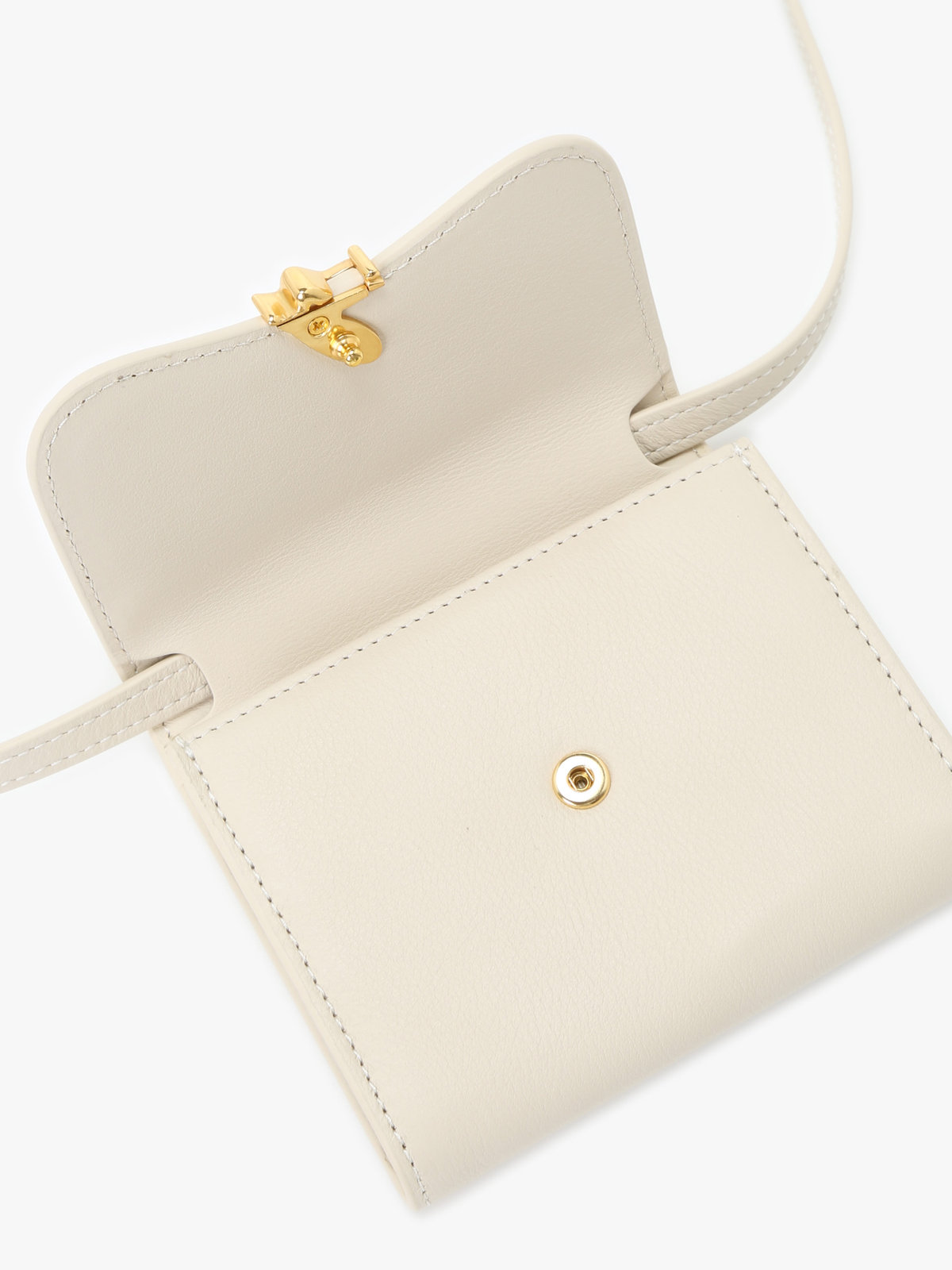 VOYAGE ウィメンズ バッグ＆ウォレット 【Outlet】レザー 財布ショルダー"Ingrid" ZAW03-04 オフホワイト