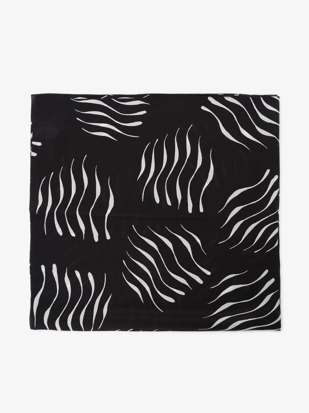 HOMME メンズ 【Outlet】AP45 FOULARD スカーフ ブラック