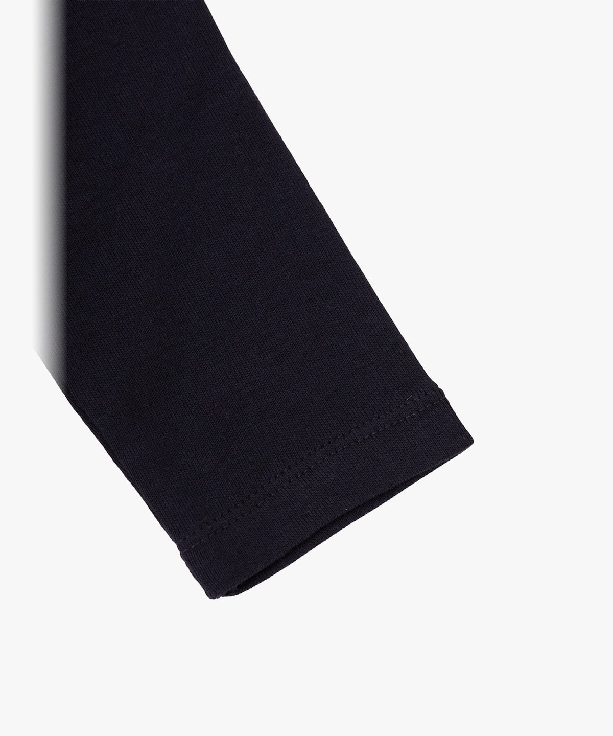 ENFANT ベビー ベビー "b." ロゴ コットン 長袖 コンビネゾン ブラック