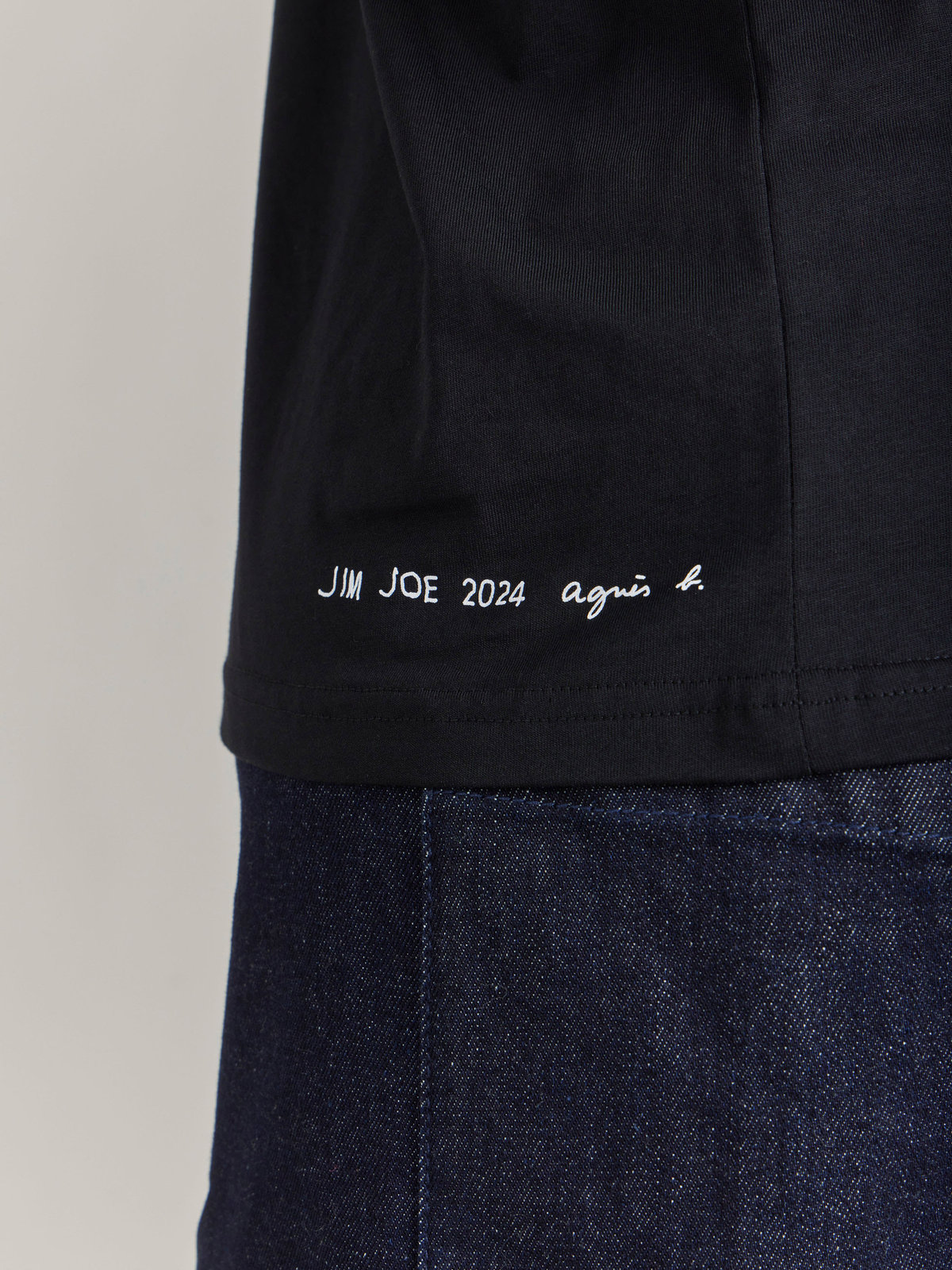 FEMME ウィメンズ SEW4 TS アーティストTシャツ JIM JOE ブラック