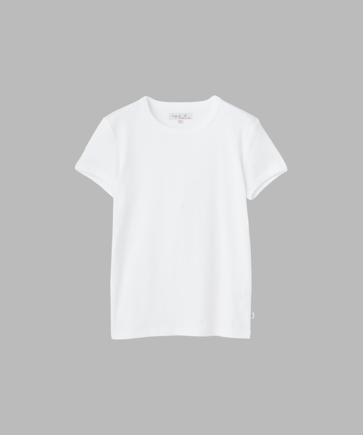 FEMME ウィメンズ コットン 半袖Tシャツ "Be Top" ホワイト