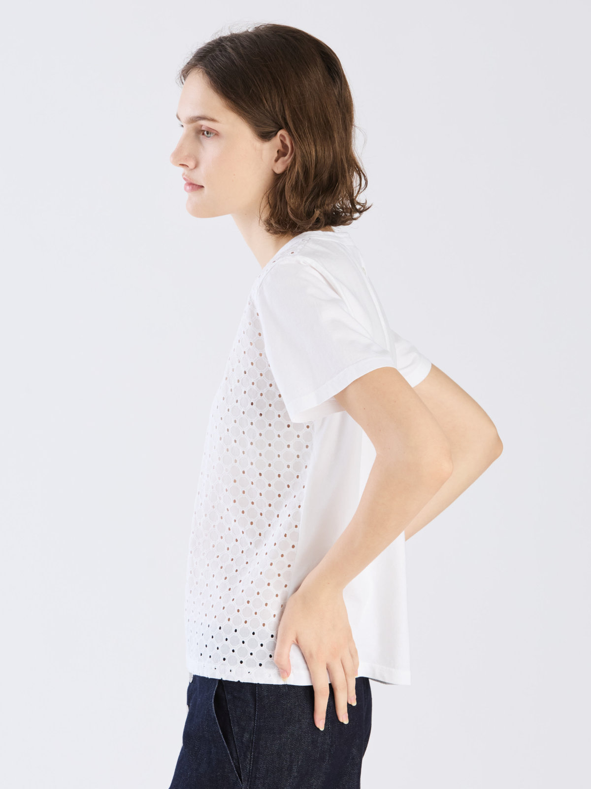 FEMME ウィメンズ 【Outlet】JE64 TS ADELIA Tシャツ ホワイト