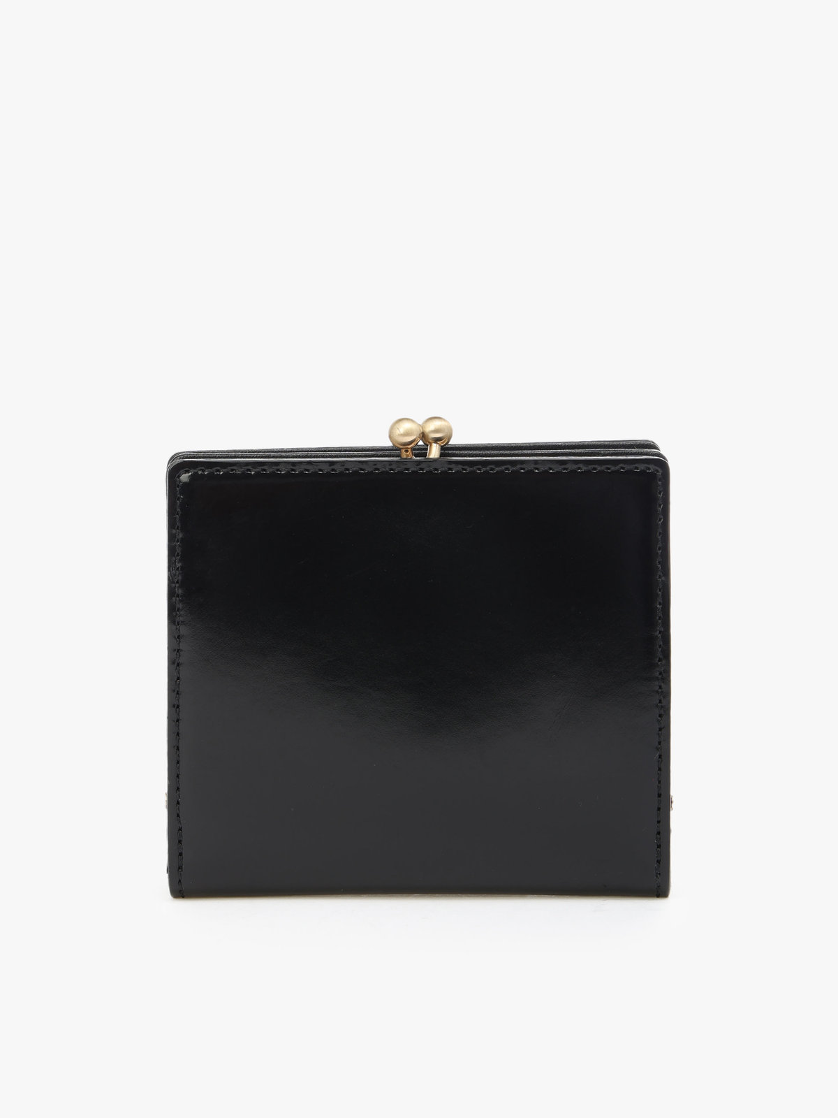 VOYAGE ウィメンズ バッグ＆ウォレット ガラスレザー 二つ折り ウォレット ”Gloria” XAW05-01 ブラック