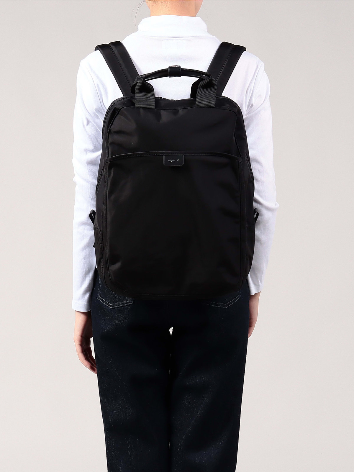 VOYAGE ウィメンズ バッグ＆ウォレット ナイロン バックパック "My bag" RAT01-05 ブラック