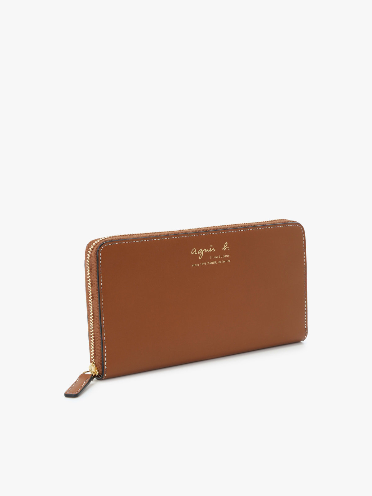 VOYAGE ウィメンズ バッグ＆ウォレット レザー ラウンドジップ  ロングウォレット ZAW01-02 ブラウン