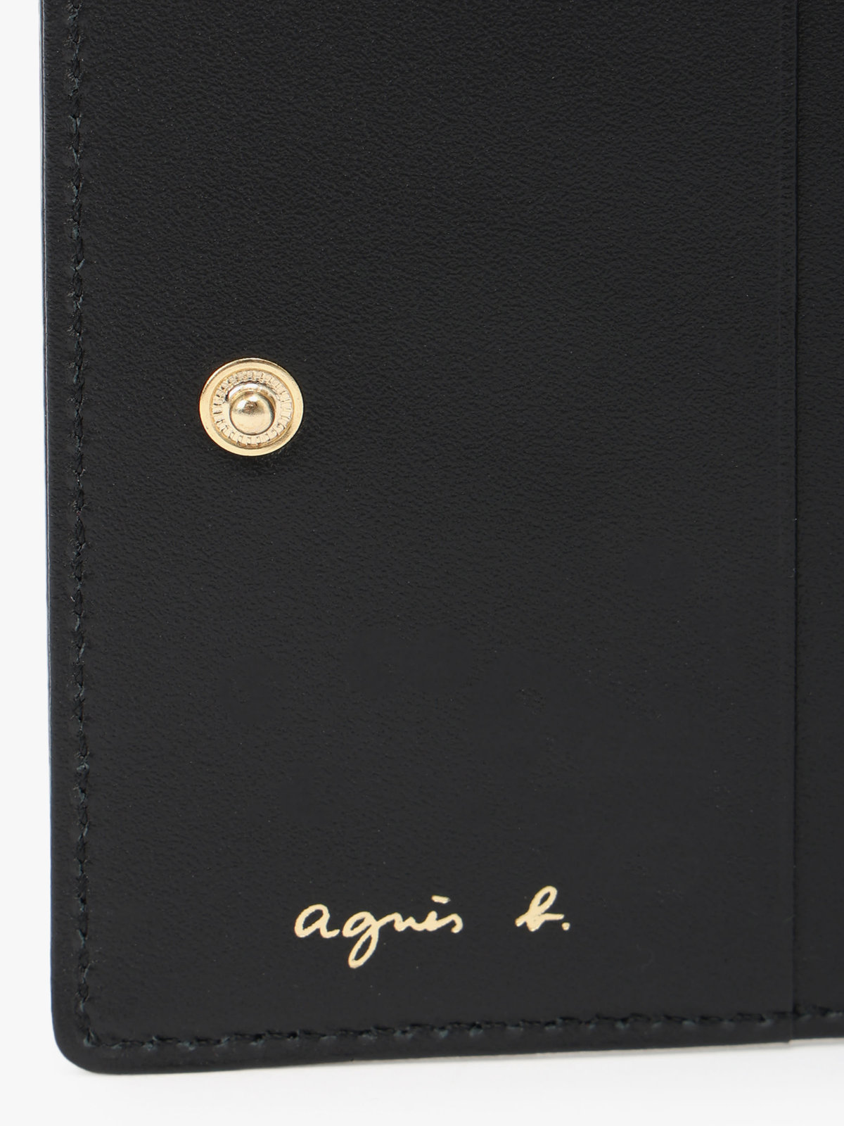 VOYAGE ウィメンズ バッグ＆ウォレット ガラスレザー 二つ折り ウォレット ”Gloria” XAW05-01 ブラック