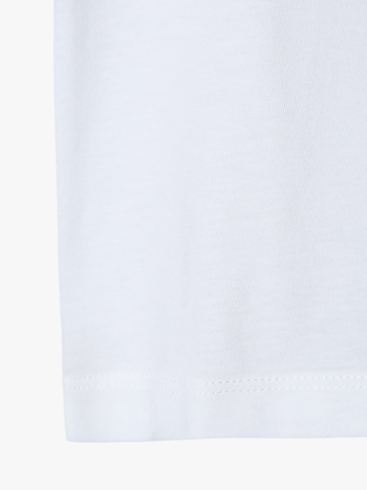 ENFANT ベビー ベビー ロゴ プリント コットン 半袖 Tシャツ ホワイト