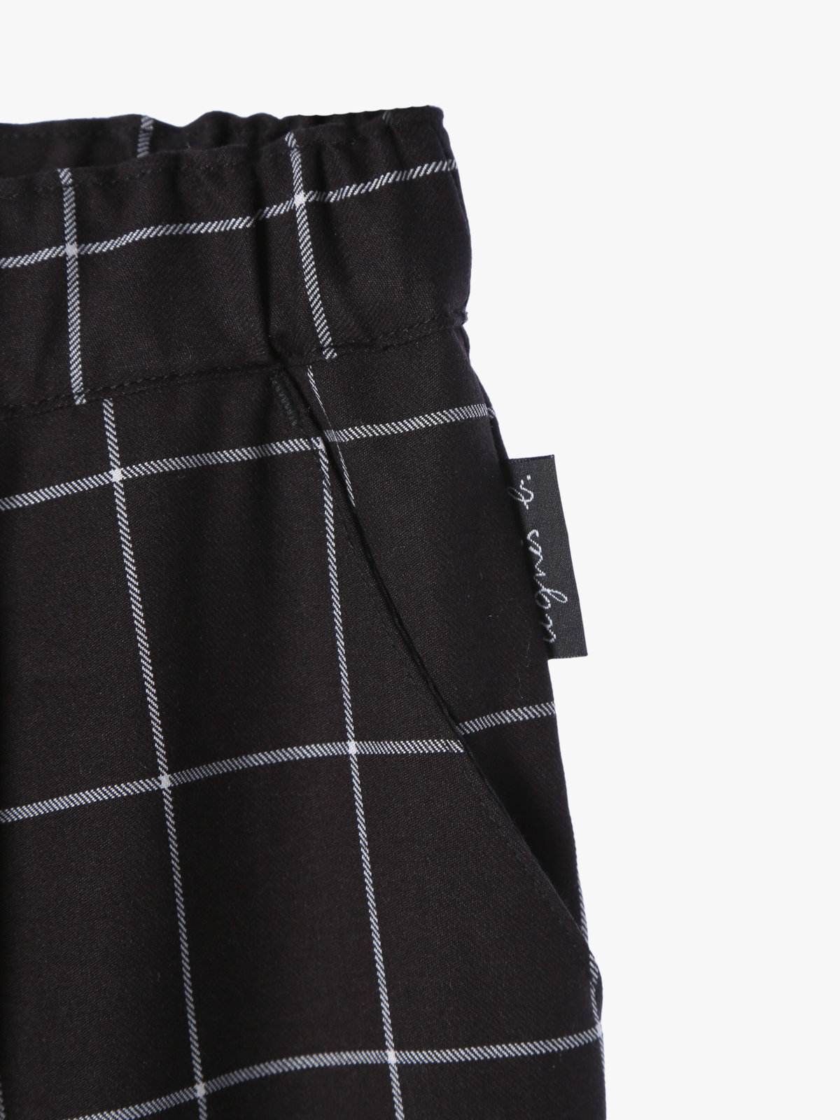 ENFANT ユニセックス 【Outlet】CAT0 E PANTALON キッズ パンツ ブラック