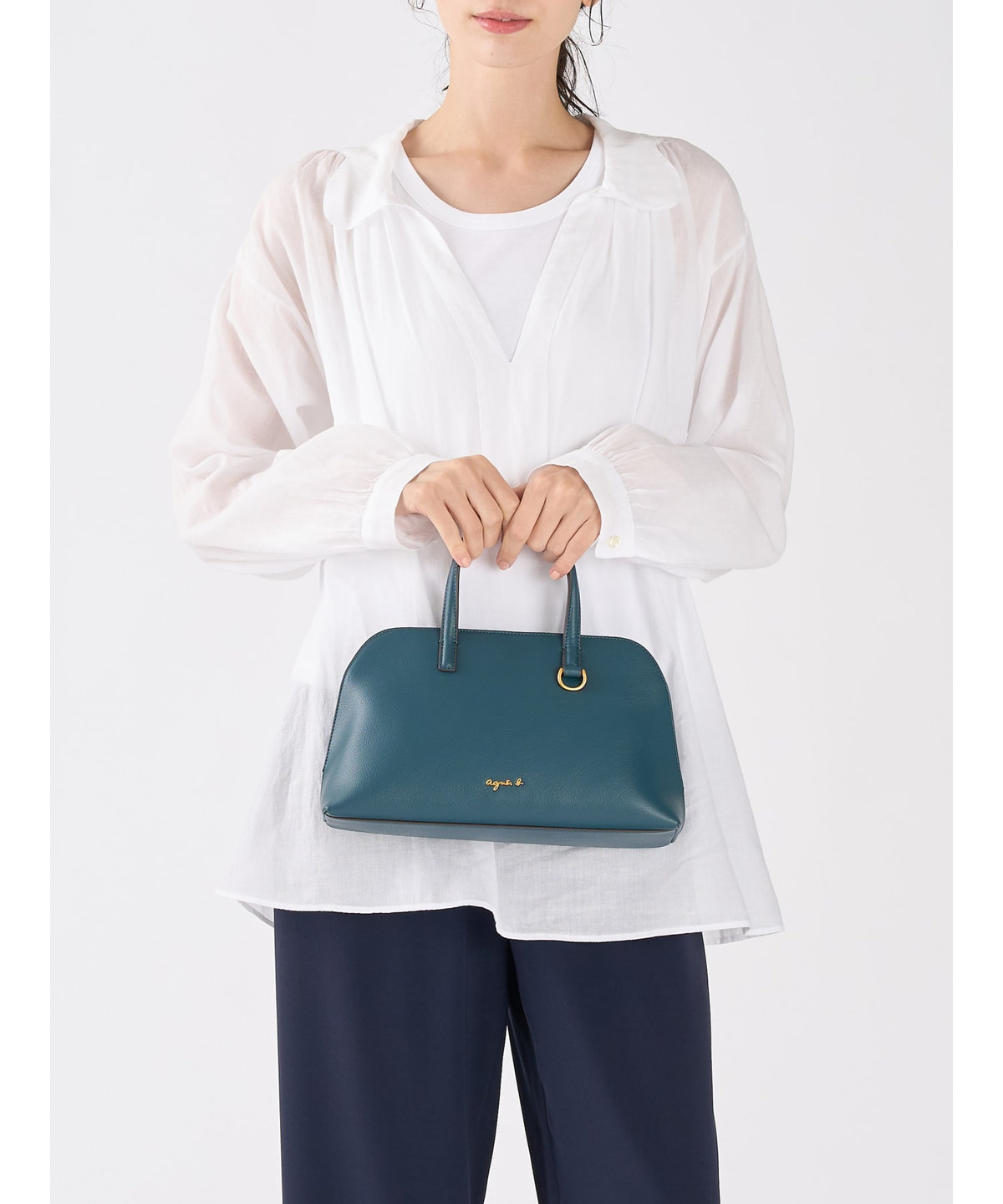 VOYAGE ウィメンズ バッグ＆ウォレット レザー 2way ミディアム トートバッグ "Christelle" ABS01-05 グリーン